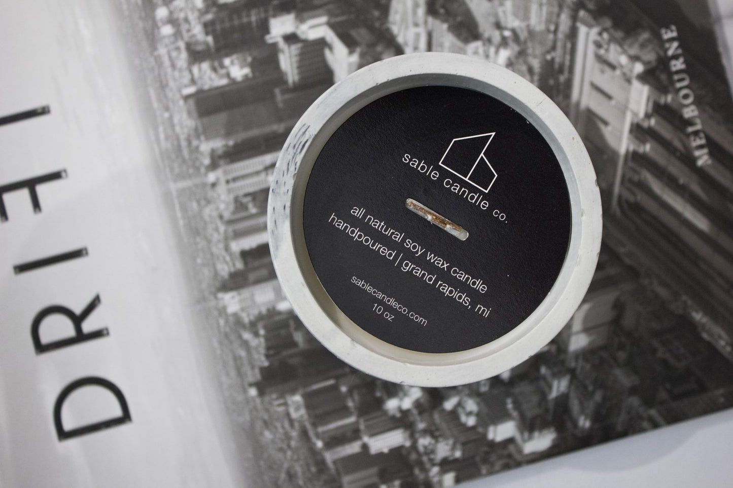 Sable Candle_FERN + RAIN_10oz