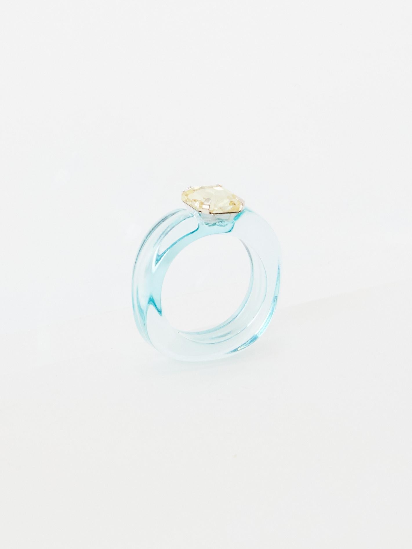Clear Summer Ring (6colors)