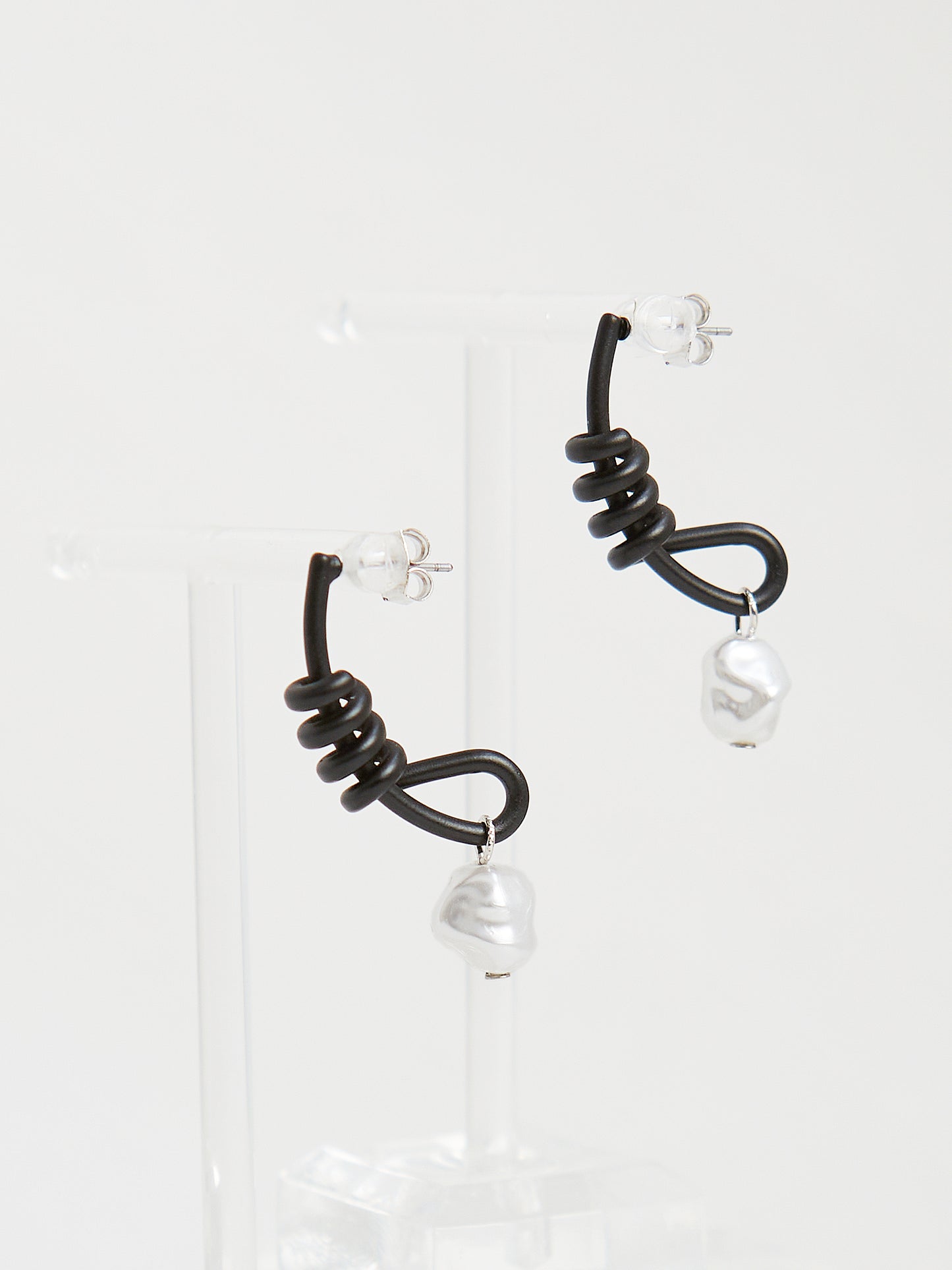 Pearl Knot Earrings