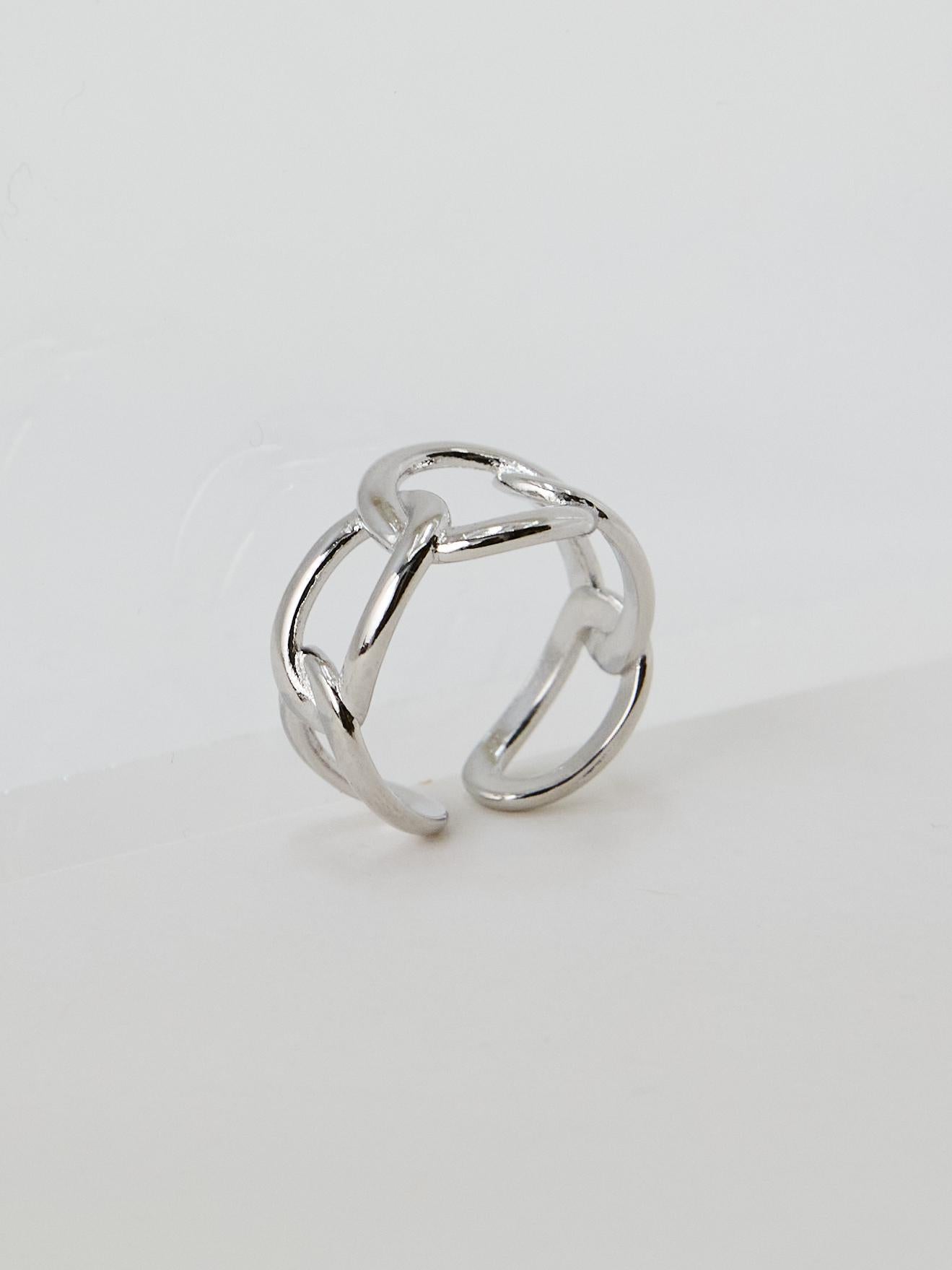 Silver Chain Ring