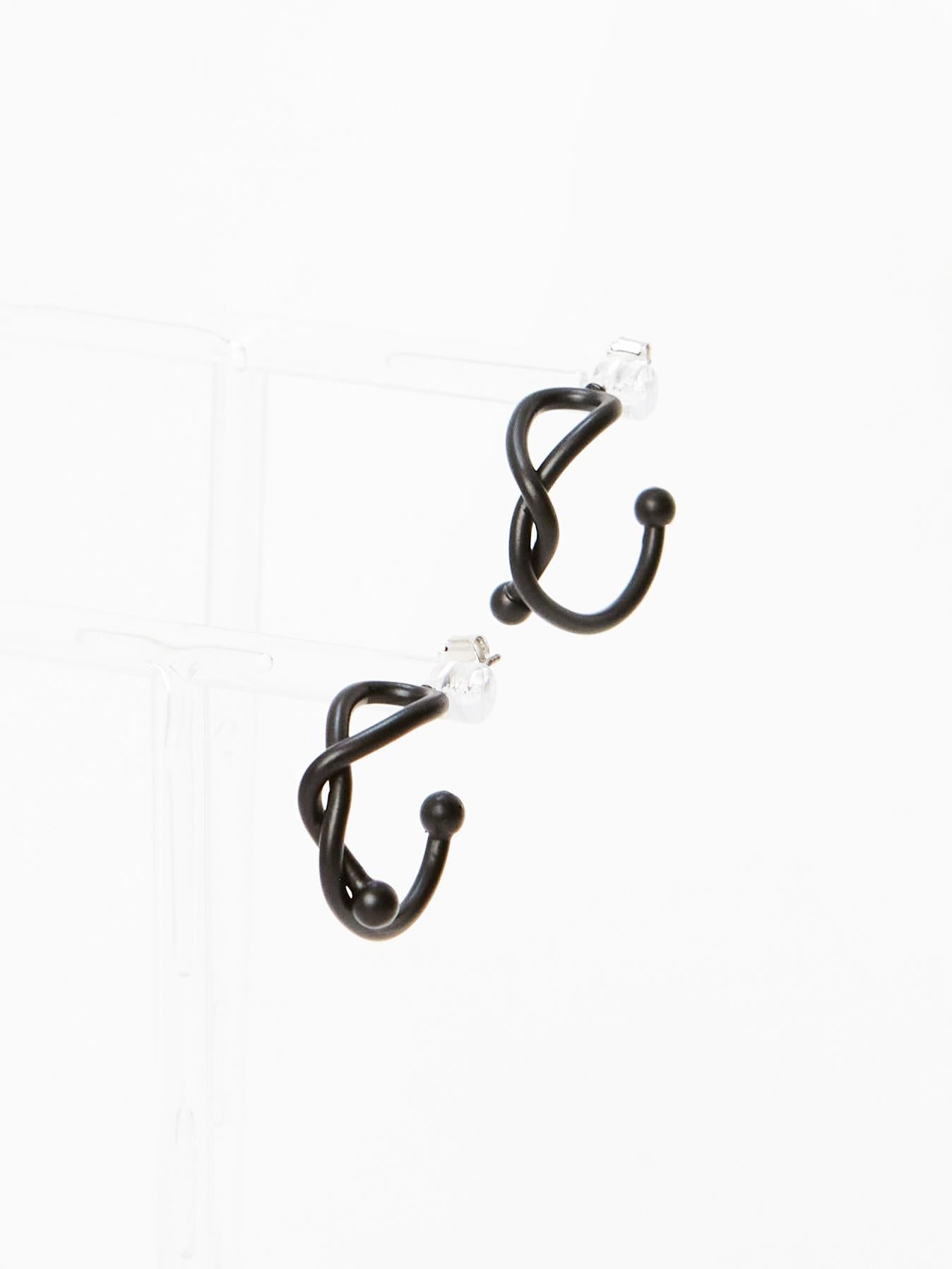 Abstract Curve Earrings