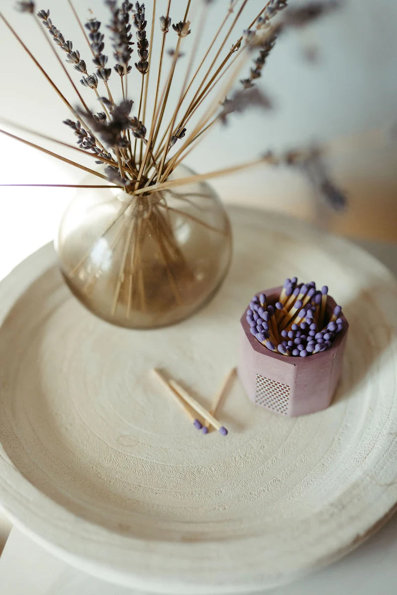 Tenn Prairie Acai Match Holder w/ Striker and Purple Matches