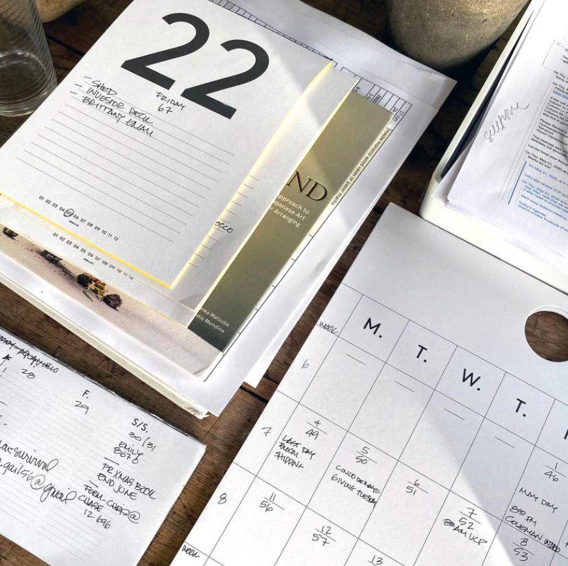 Weekly Desk Planners