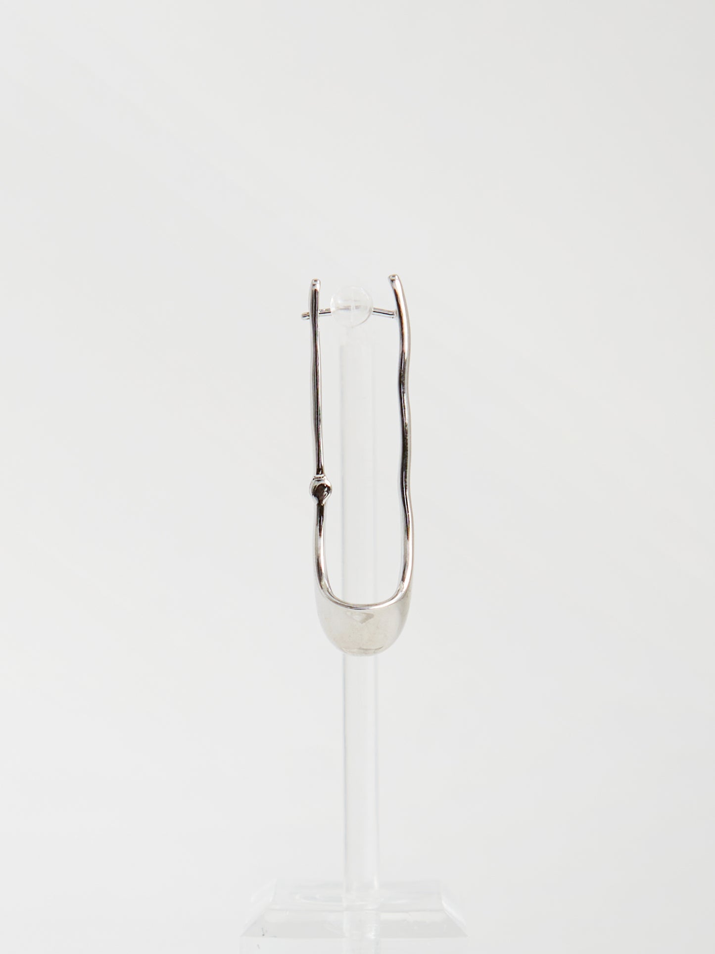Long Drop Earrings (Silver)