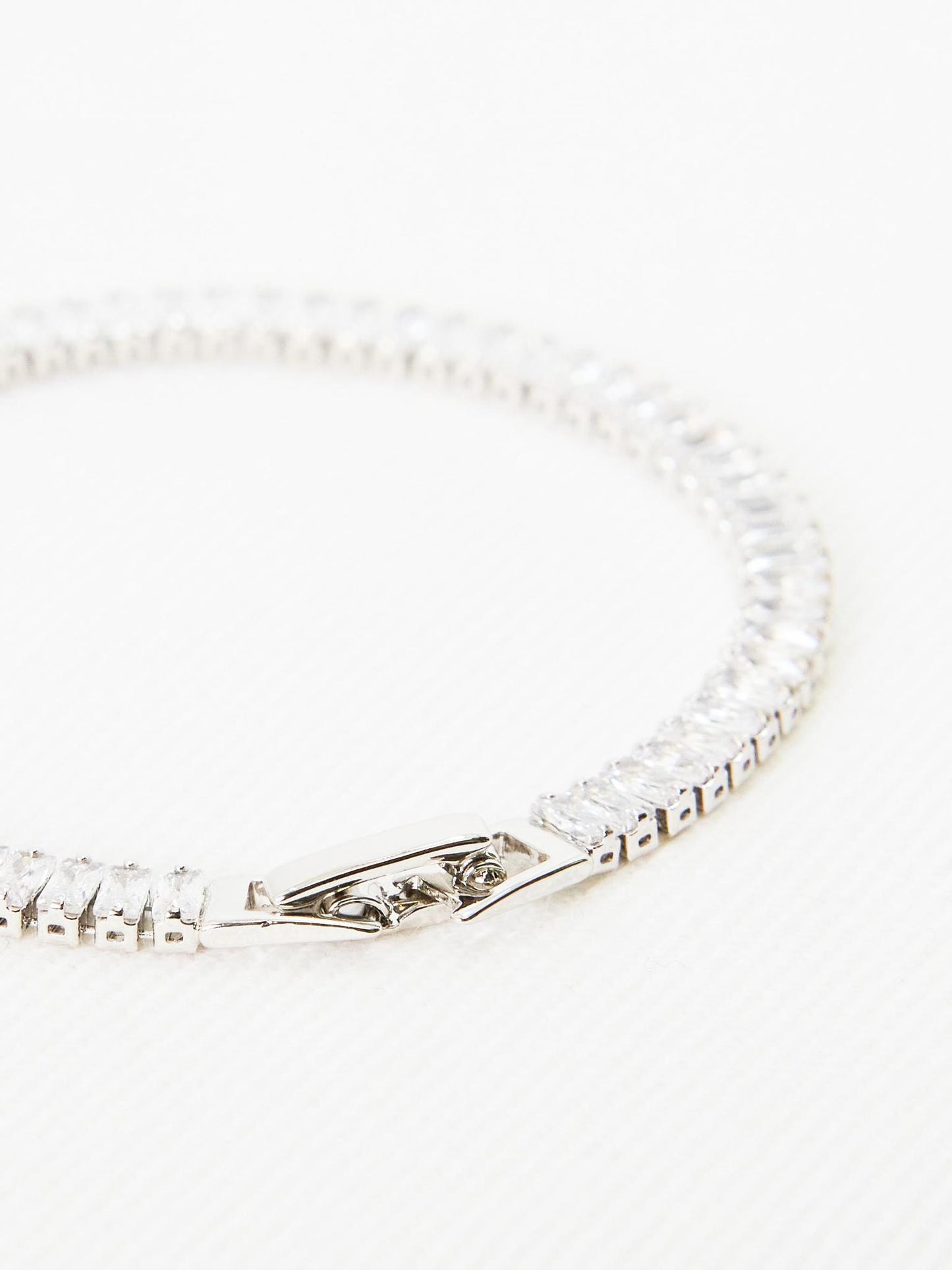 Silver Tennis Bracelet