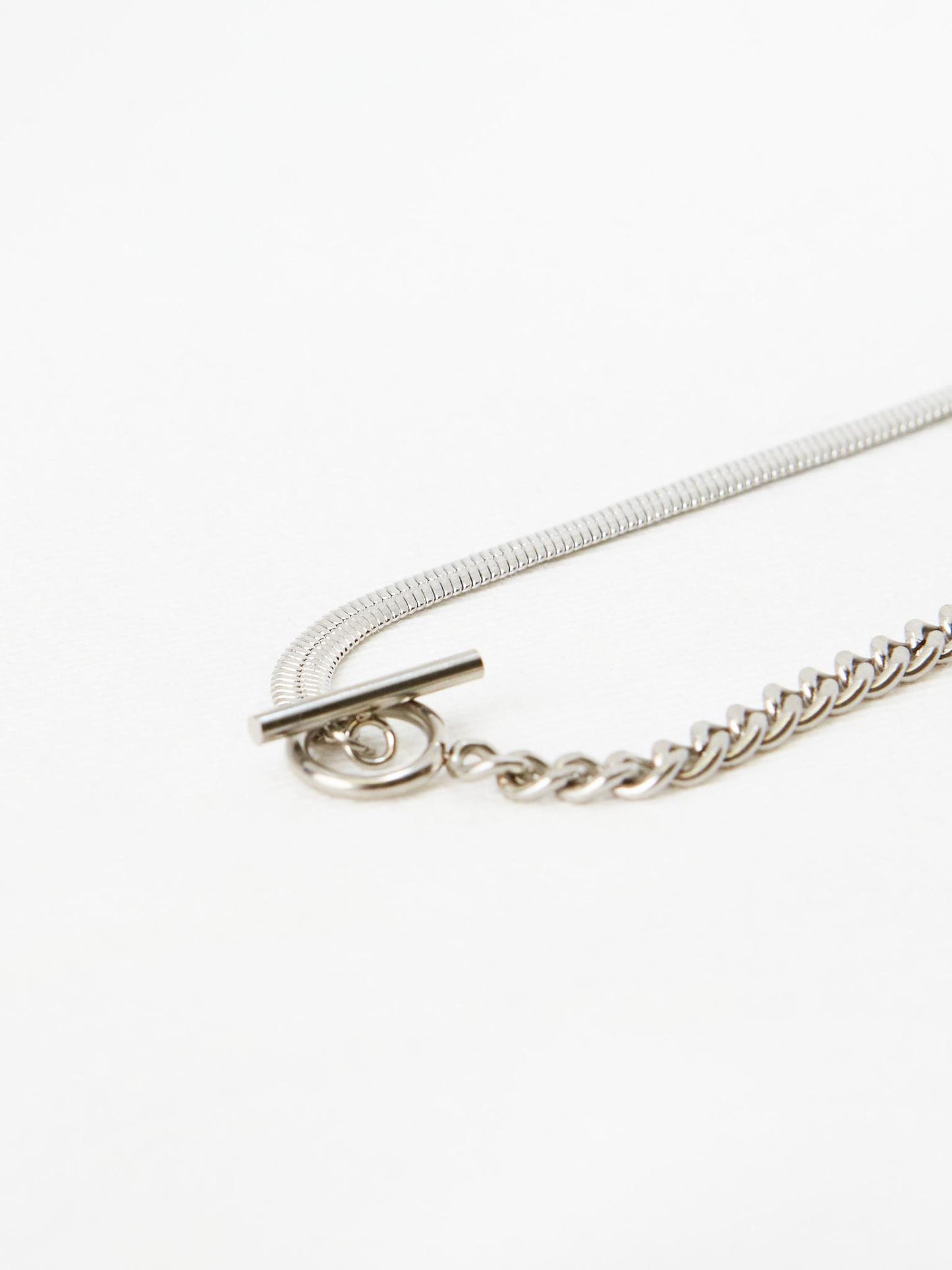 Duet Snake Chain Necklace