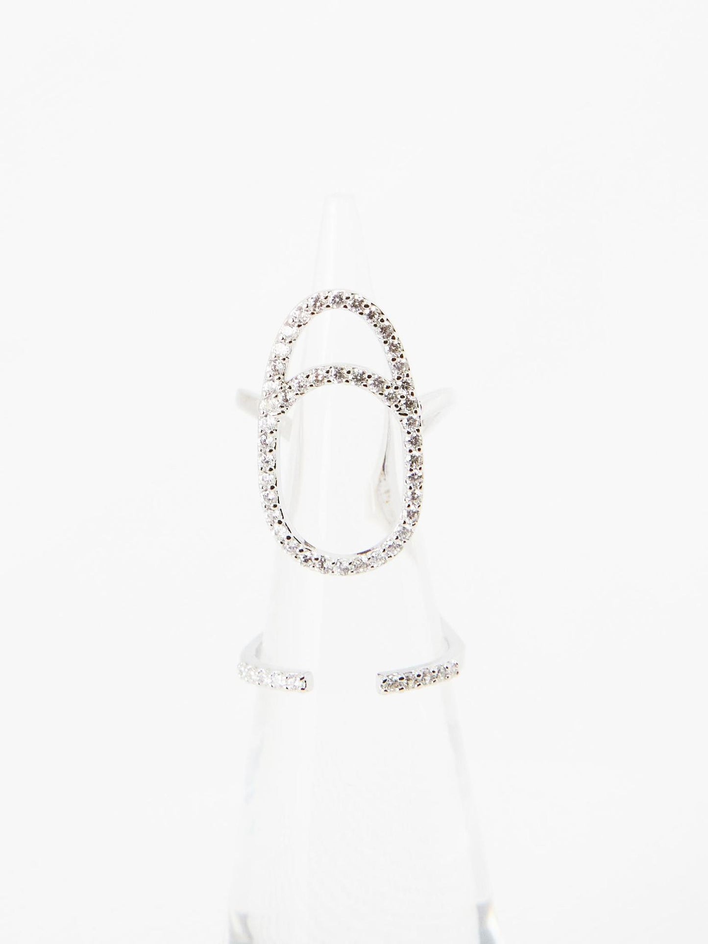 Sparkling Finger Nail Ring