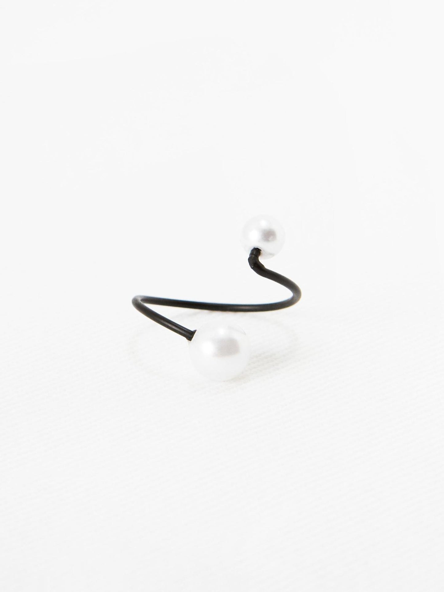Double Pearl Ring
