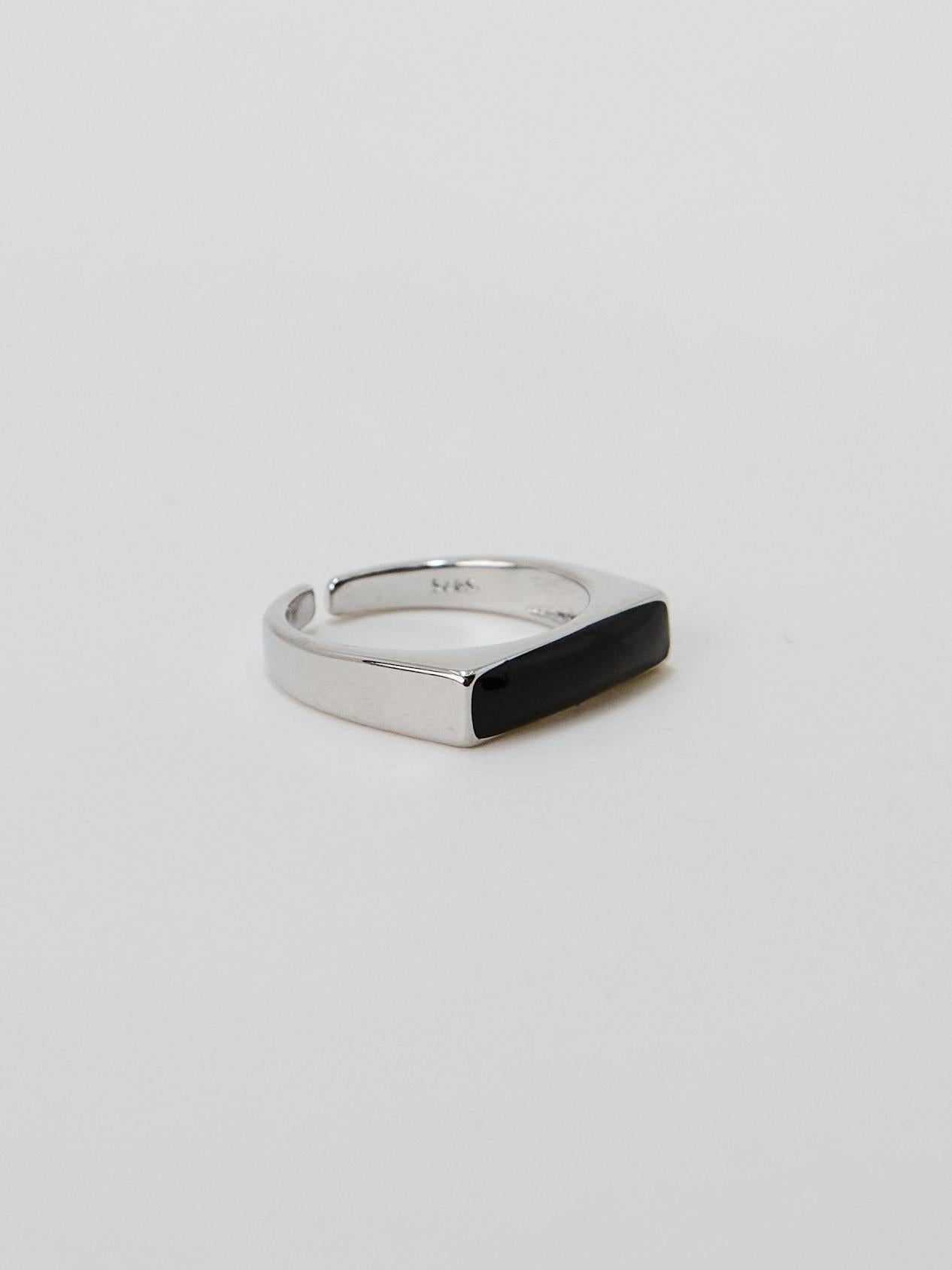 The Black Line Ring