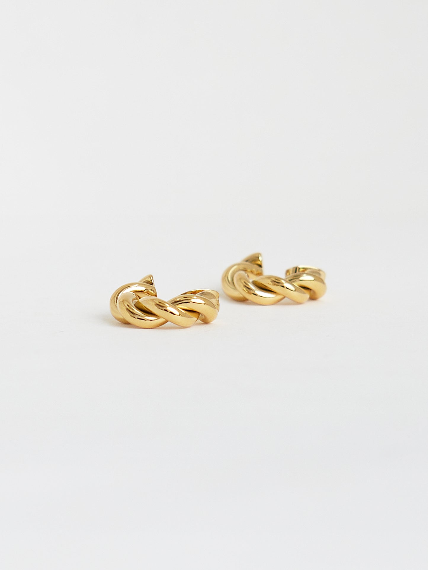 Twisted Hoop Earrings