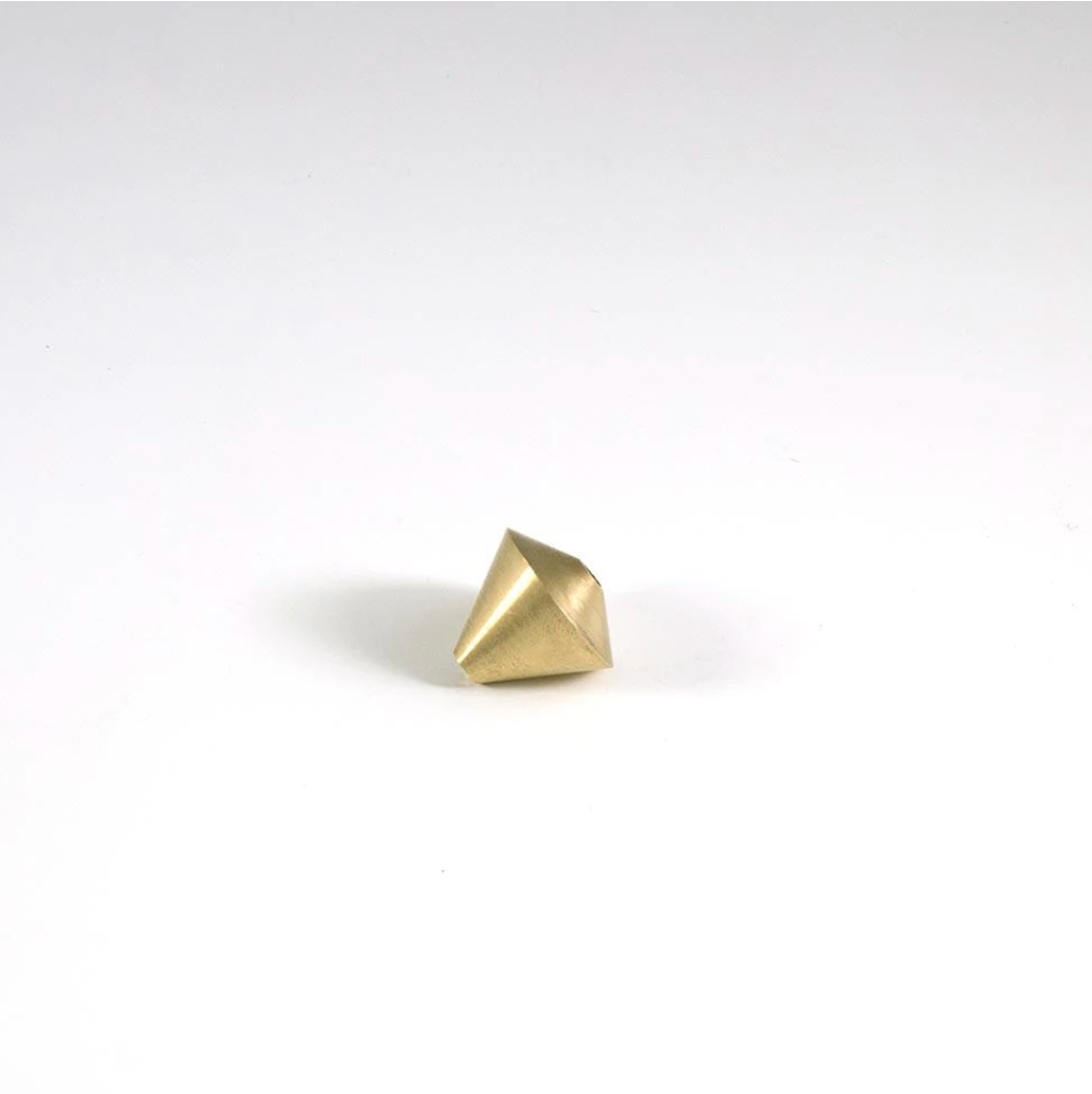 Acorn Brass Incense Holder