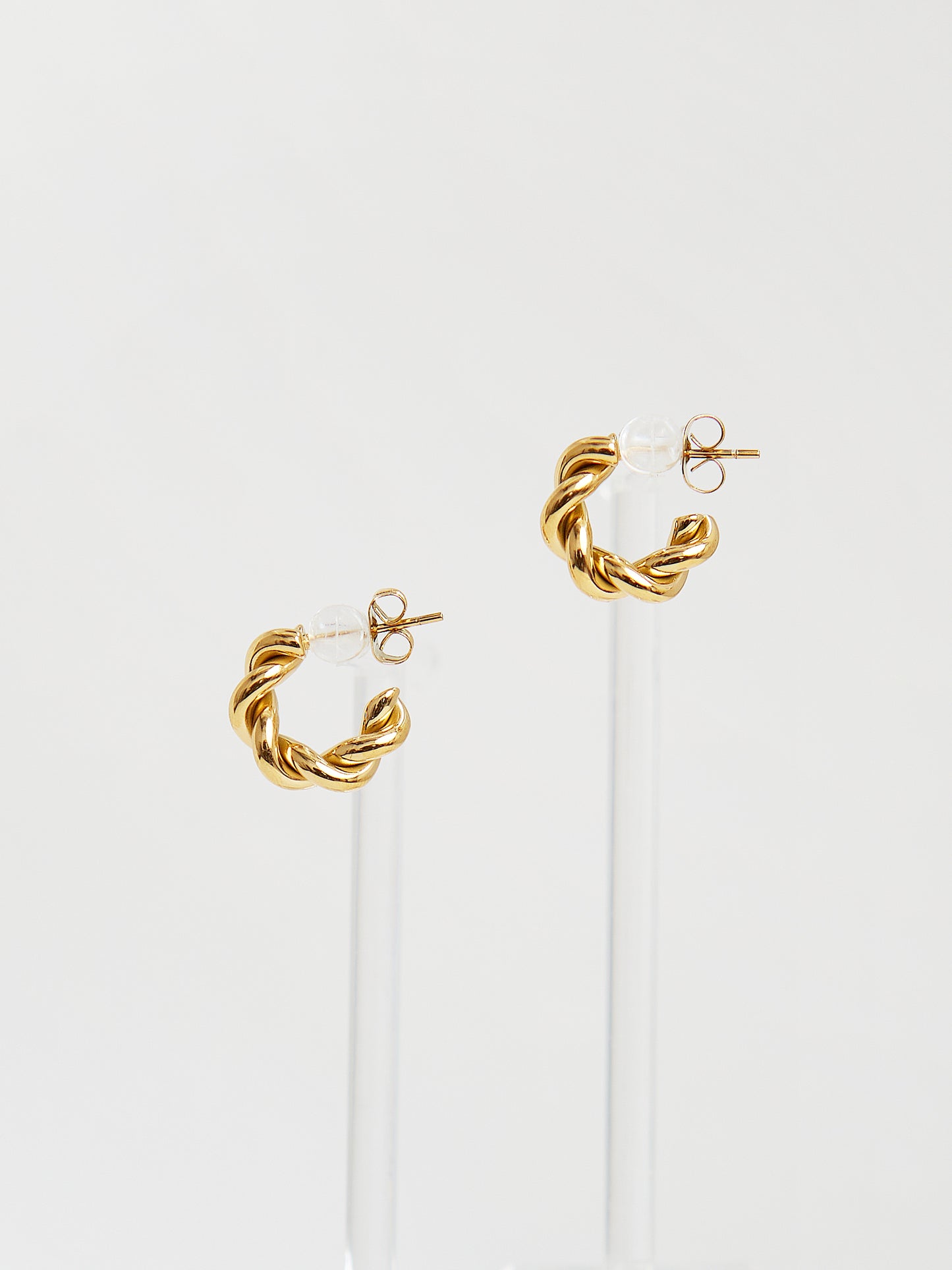 Twisted Hoop Earrings