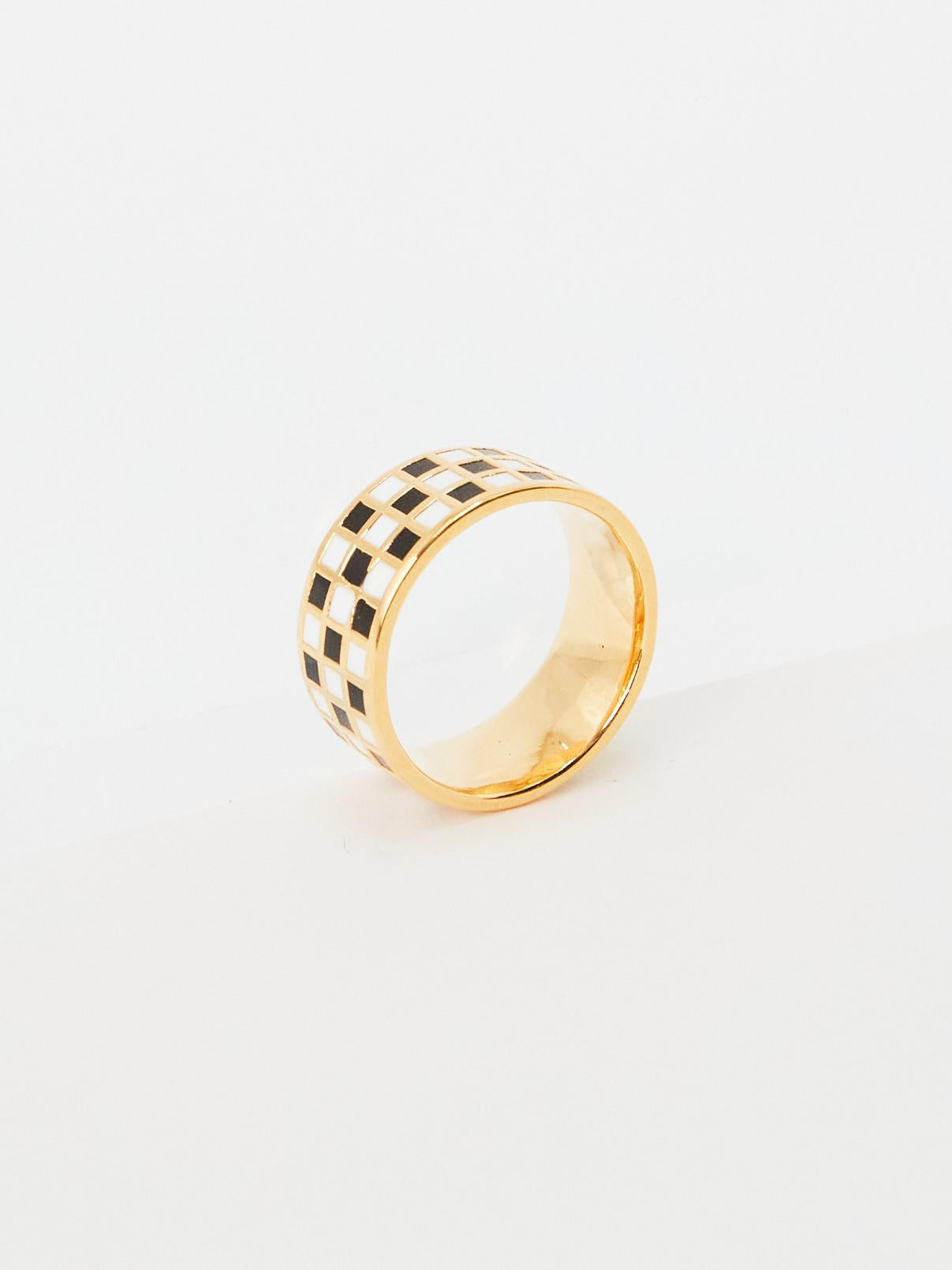 Checkerboard Silver & Gold (2colors)