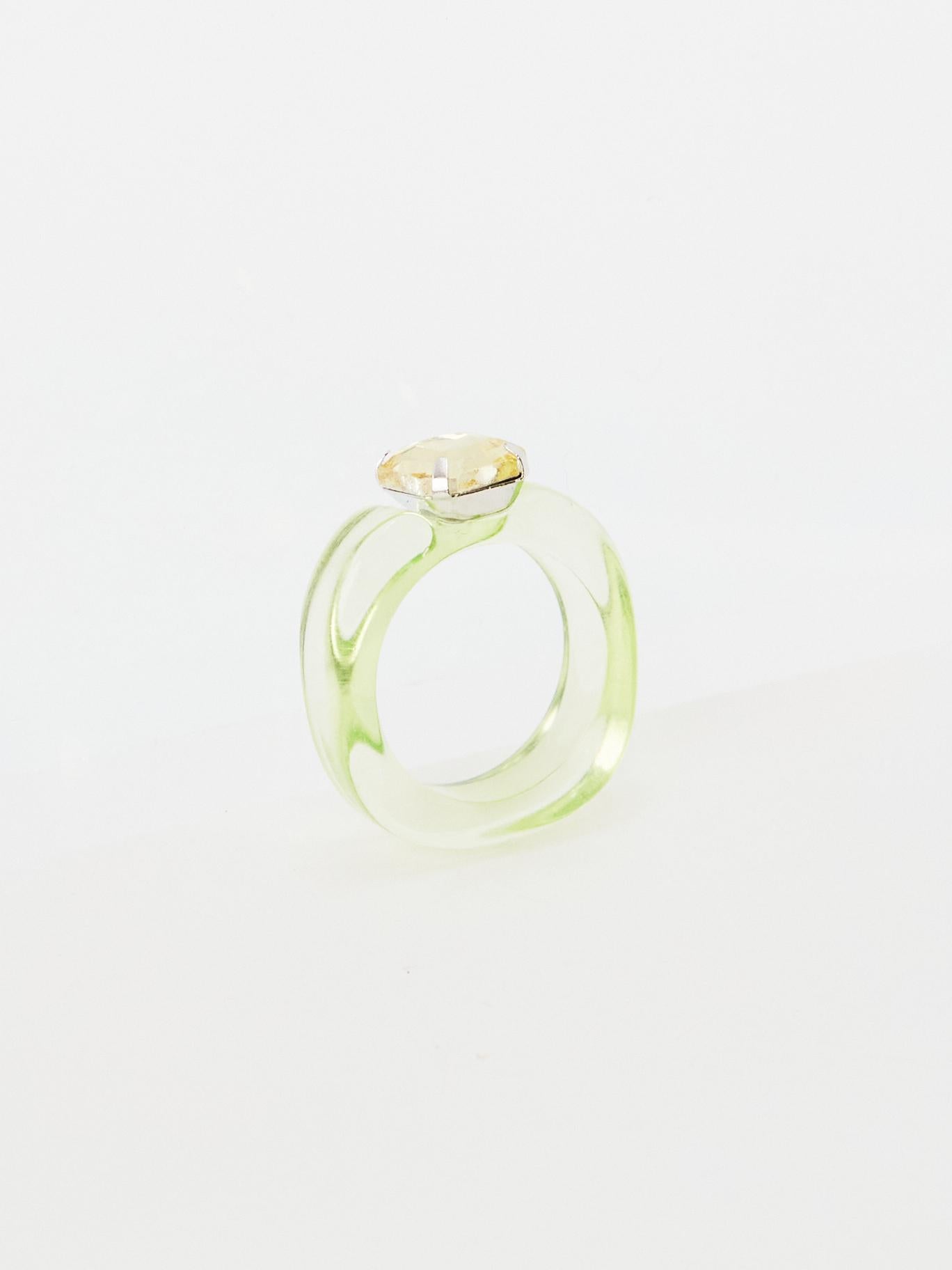Clear Summer Ring (6colors)