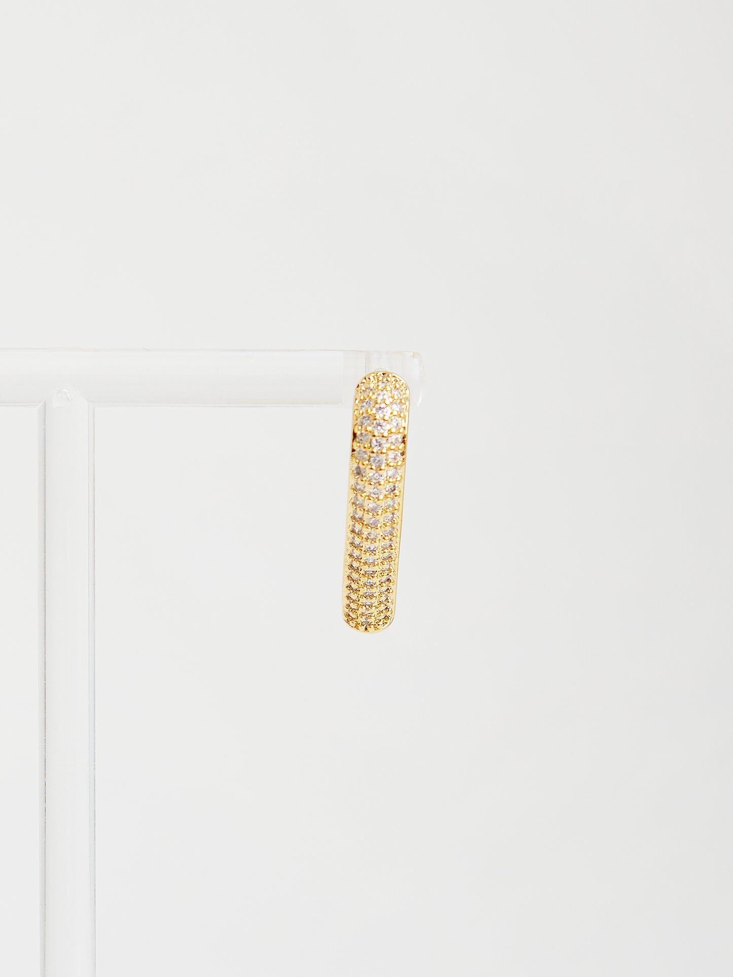 Heart Post Earrings (Gold)
