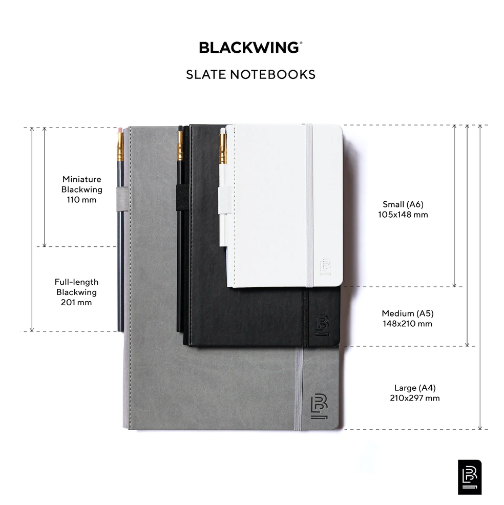 BLACKWING SLATE NOTEBOOK - WHITE