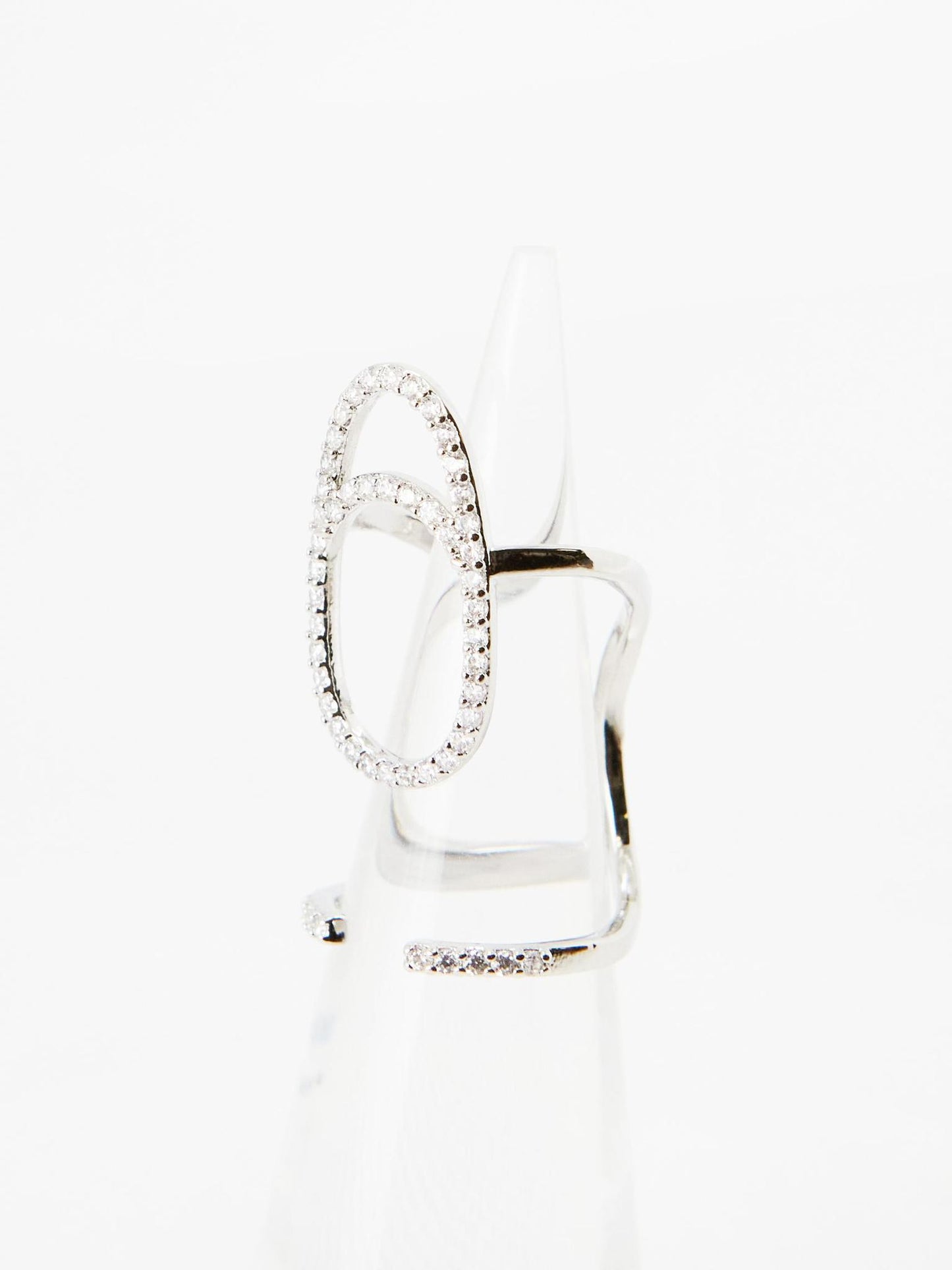 Sparkling Finger Nail Ring