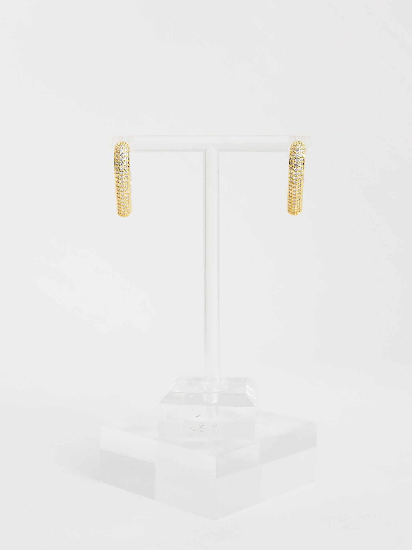 Heart Post Earrings (Gold)