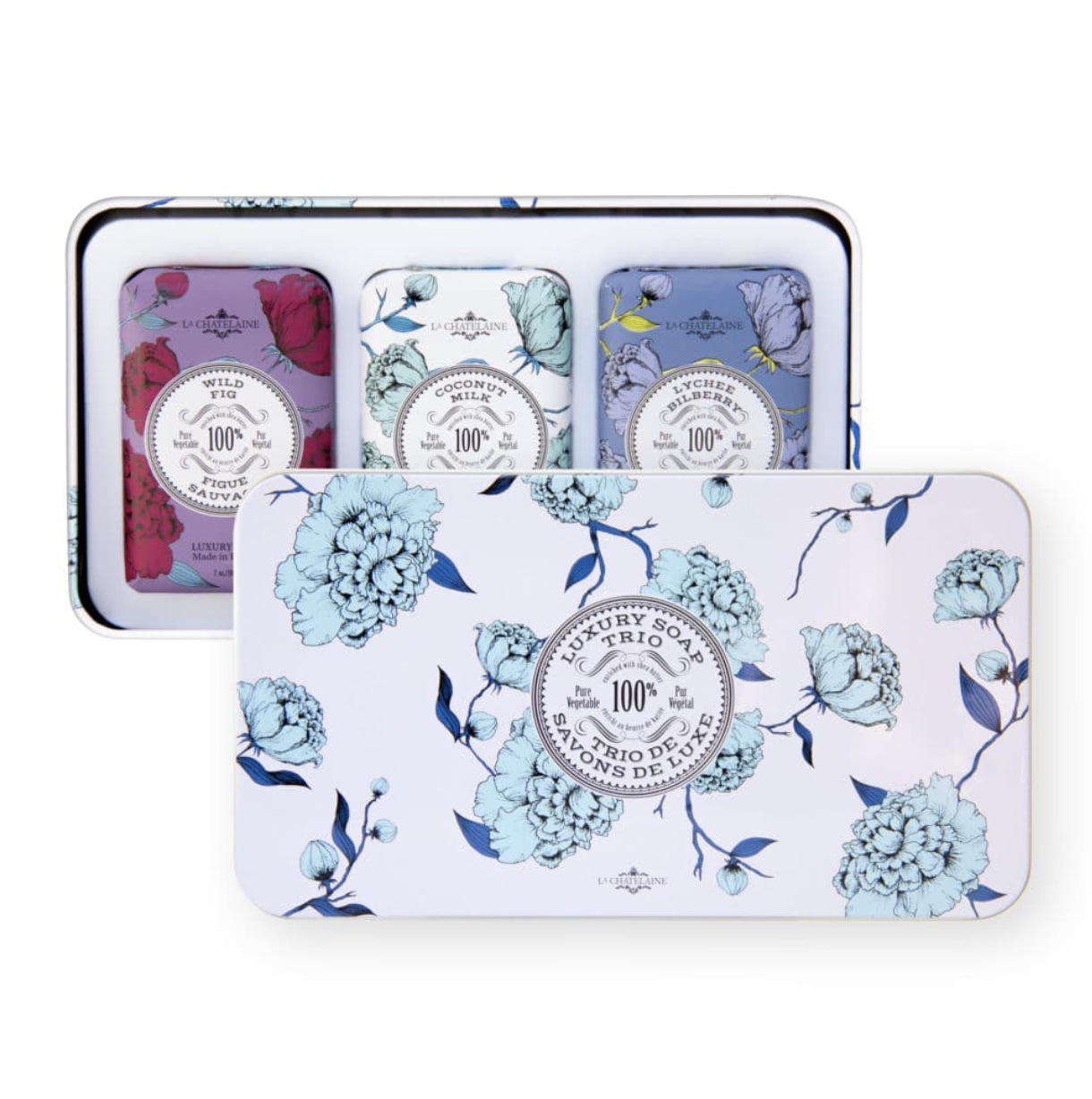 Winter White Luxury Soap Trio