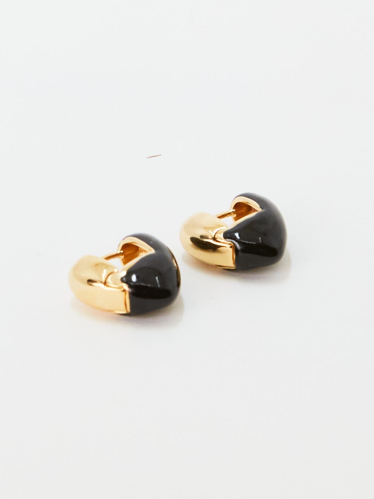 Funky Heart Earrings (2colors)