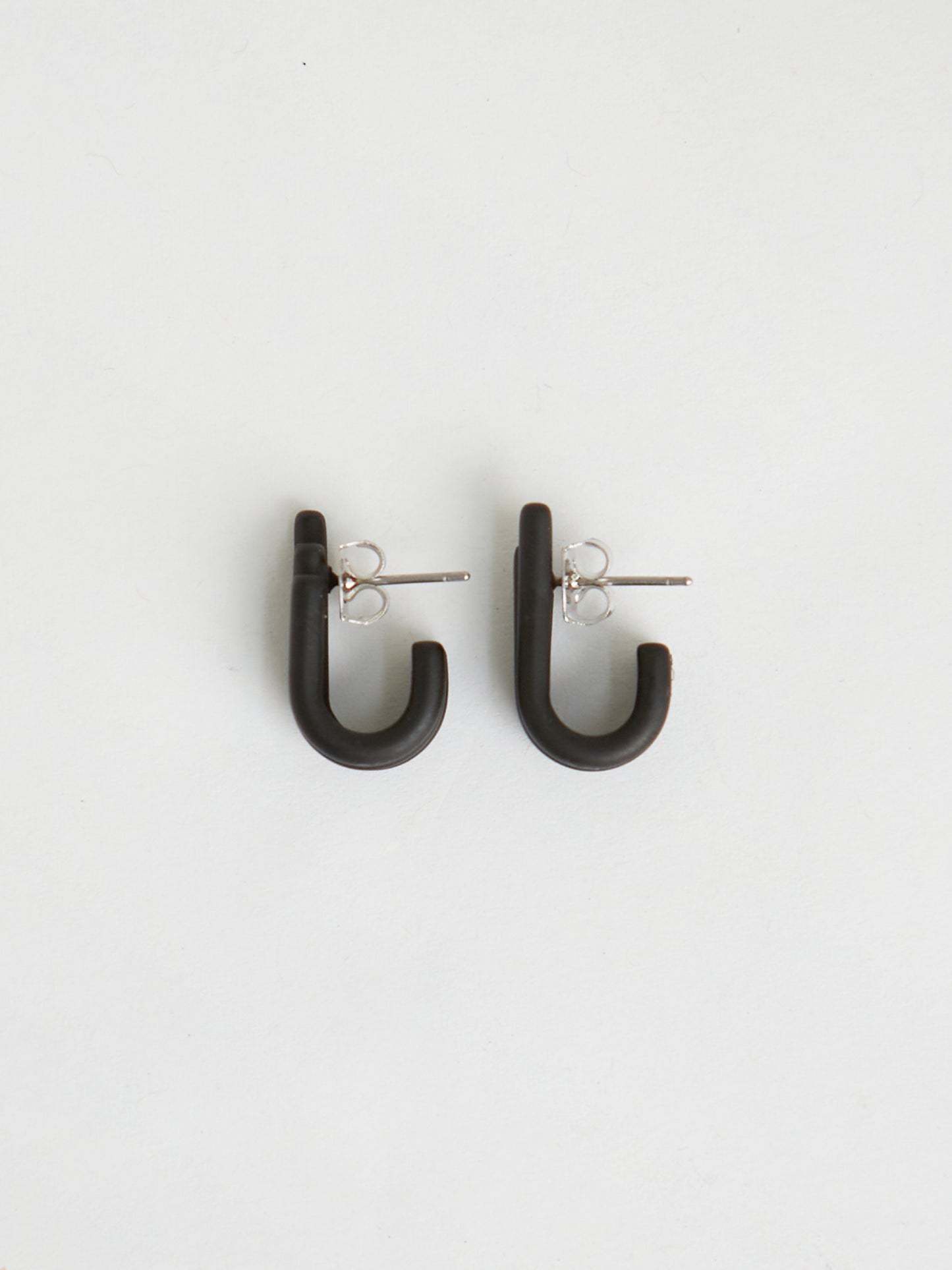 Black Hook Earrings