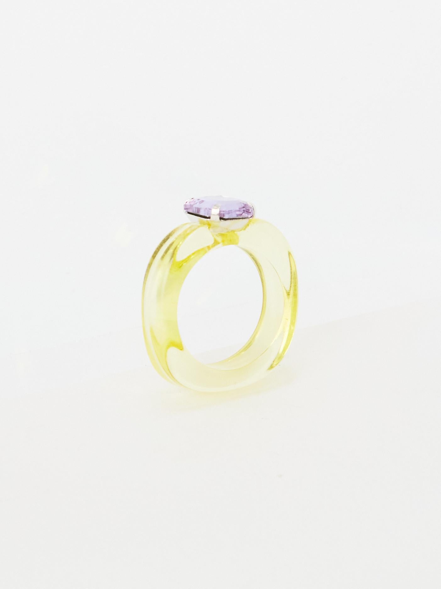 Clear Summer Ring (6colors)