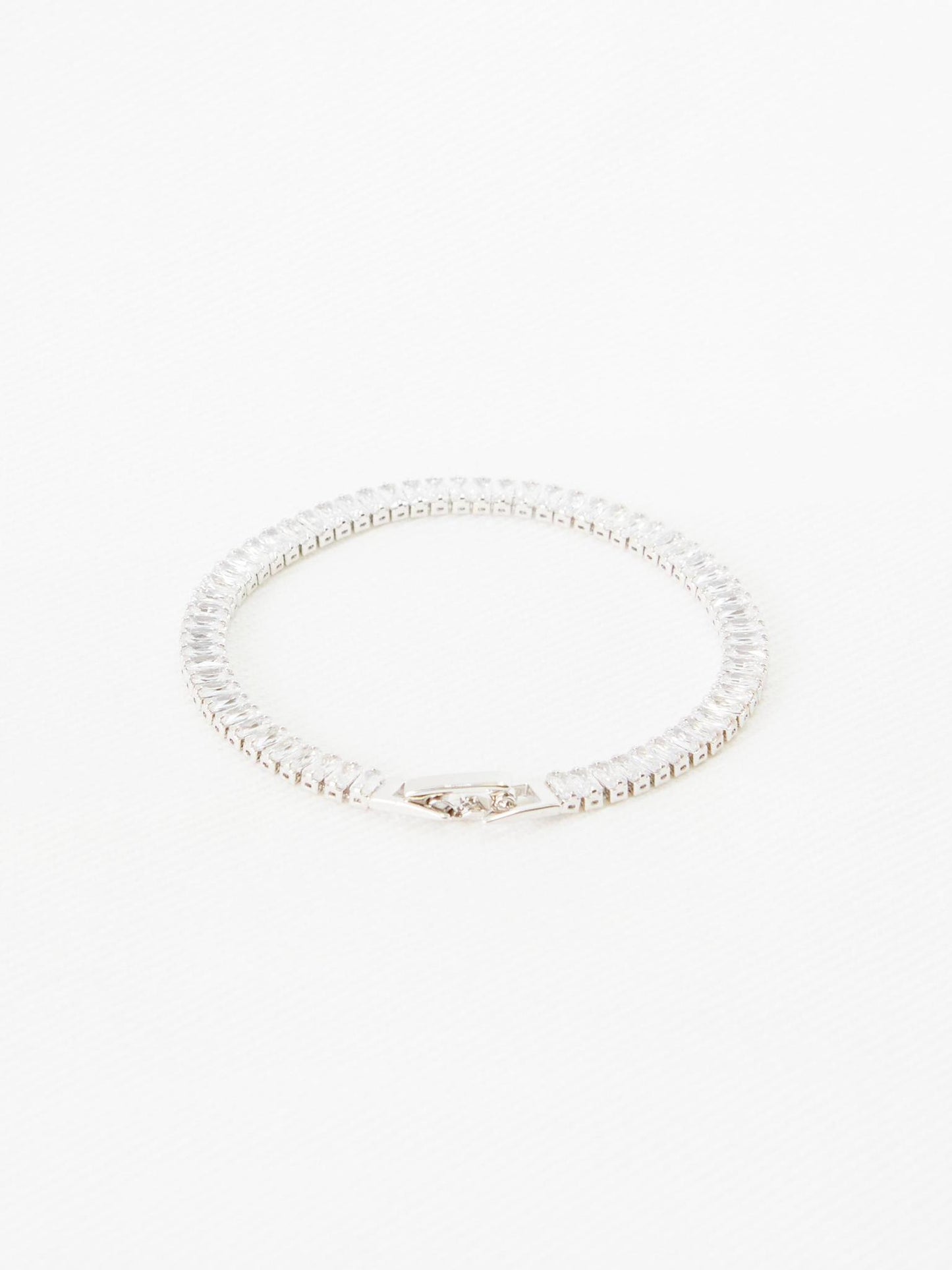 Silver Tennis Bracelet
