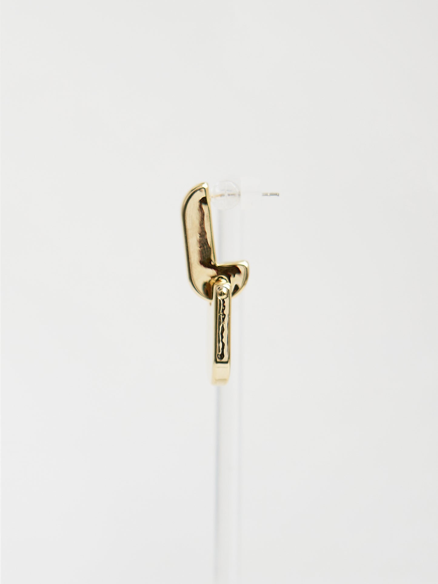 Plate Drop Earrings (Gold)