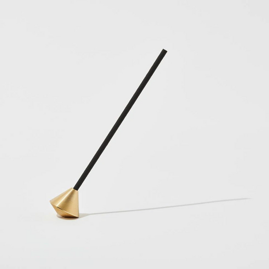 Acorn Brass Incense Holder