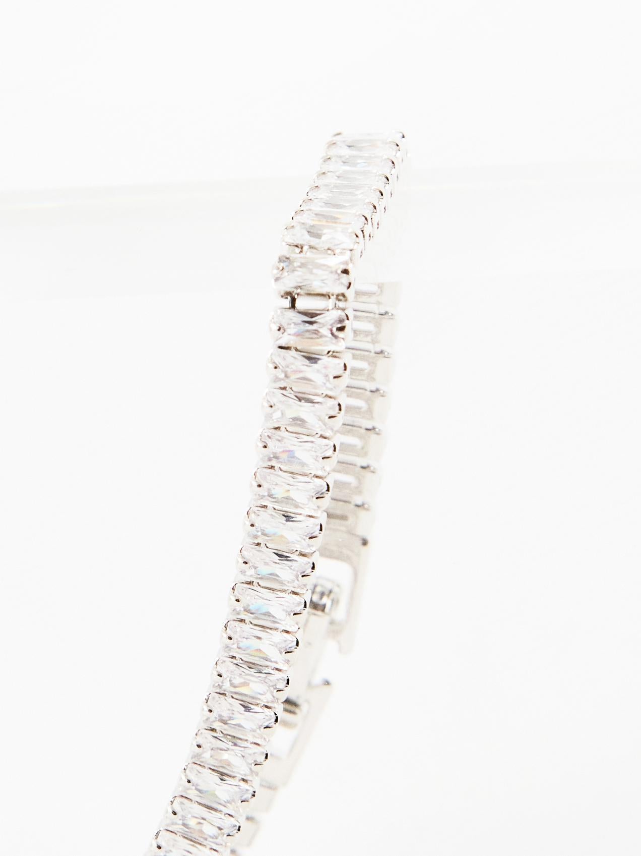 Silver Tennis Bracelet