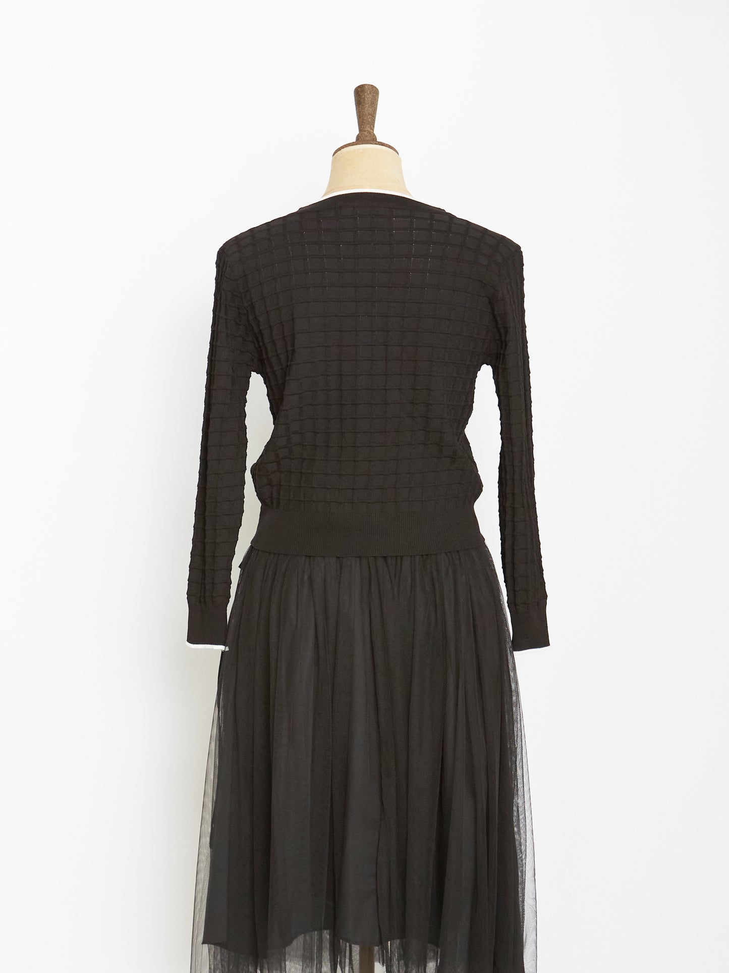 Cotton Cardigan (Black)
