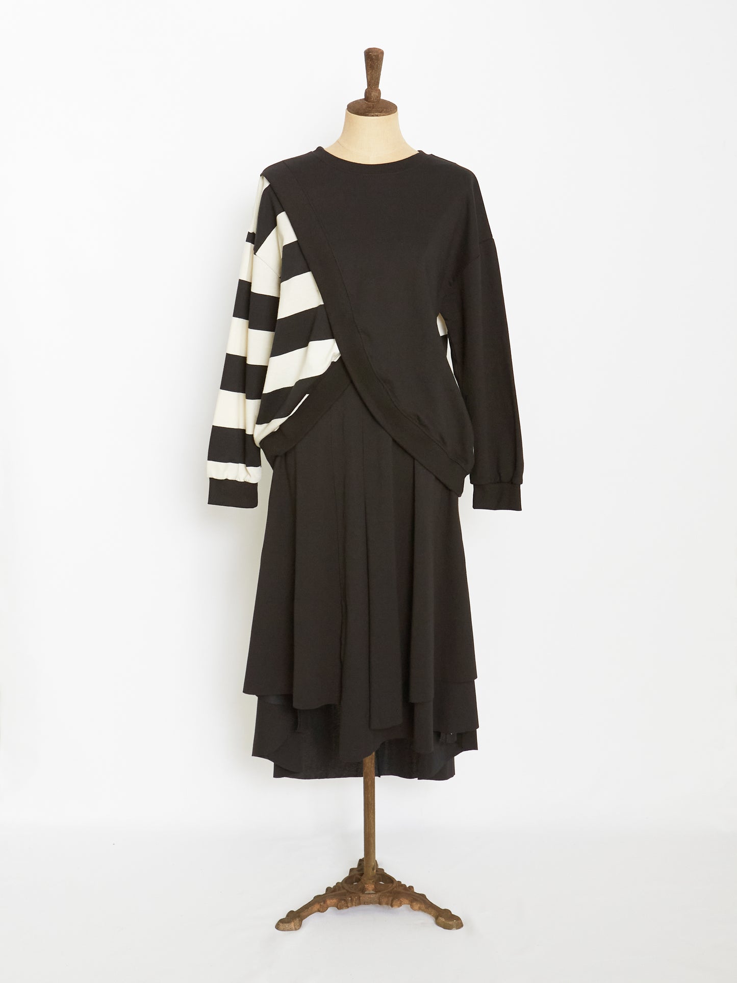 Asymmetrical Stripe Top