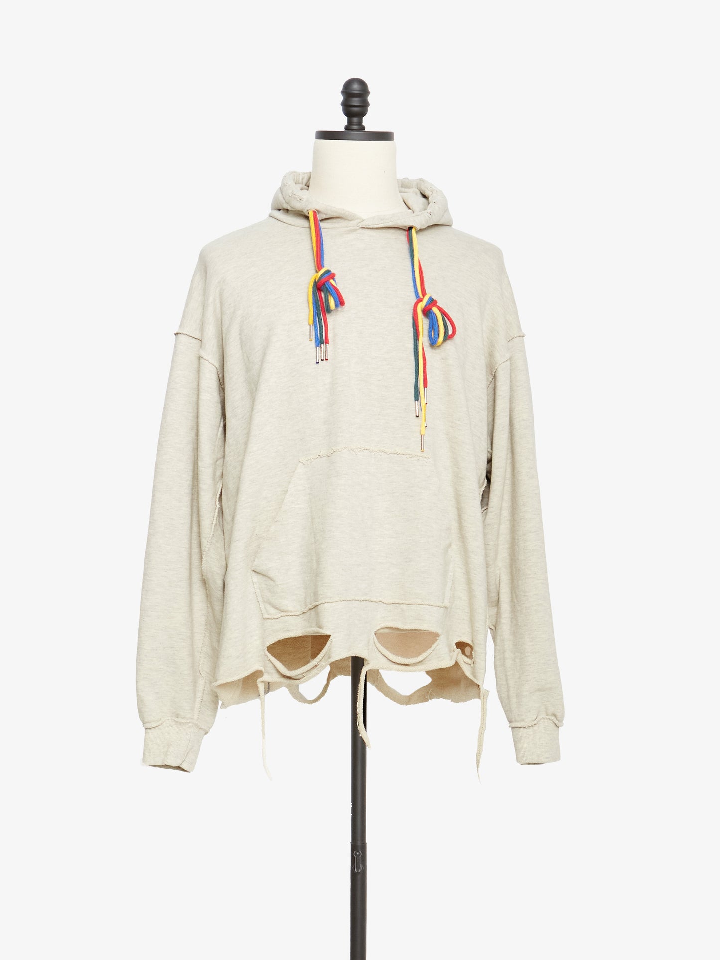 Color Strings Hoodie (Ivory)