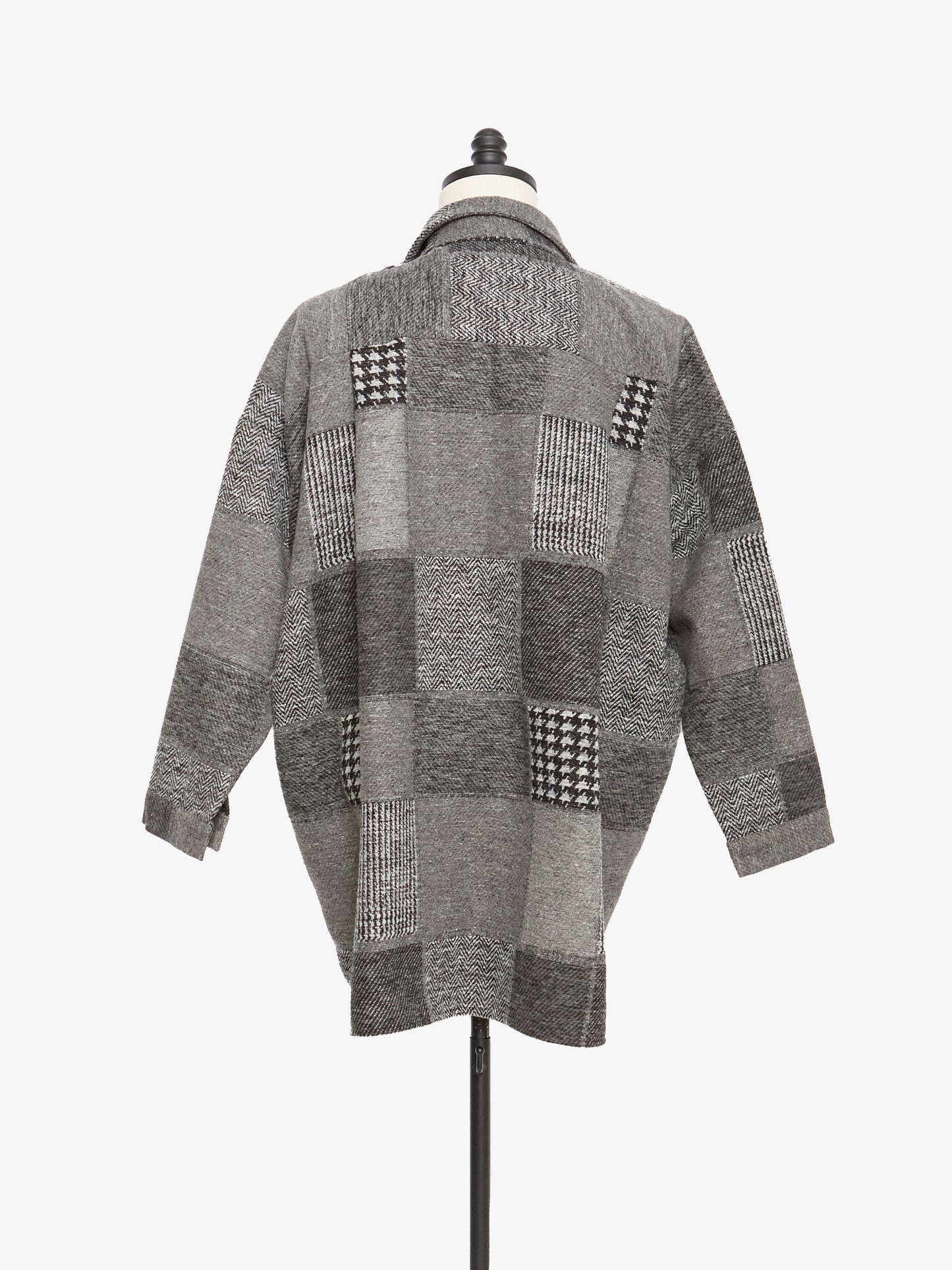 Checkerboard Jacket (Grey)