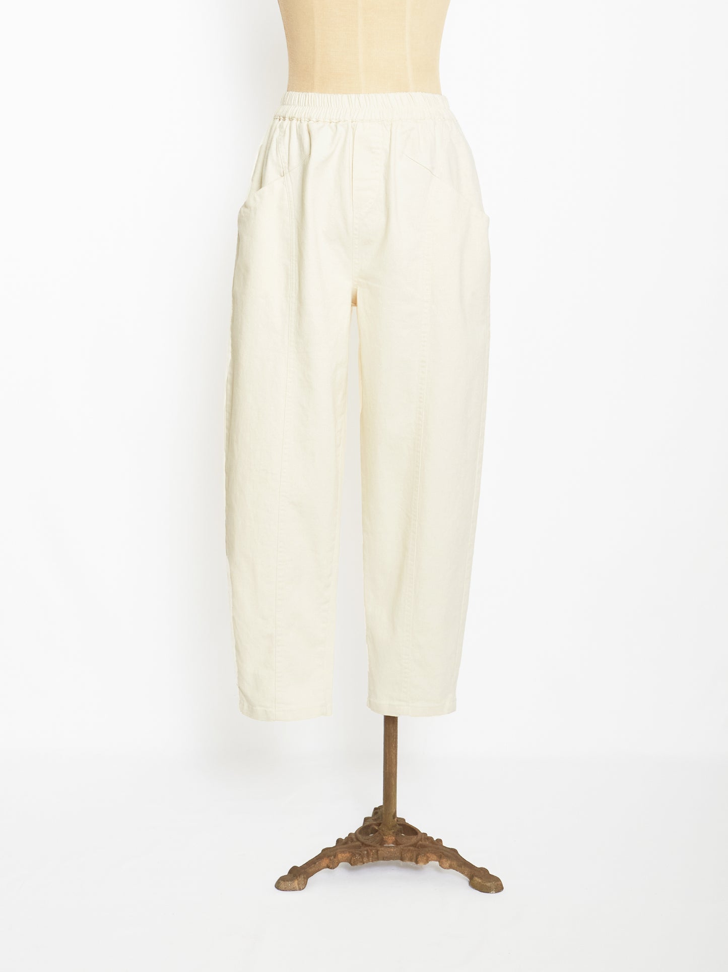Regular fit pants (Ivory)