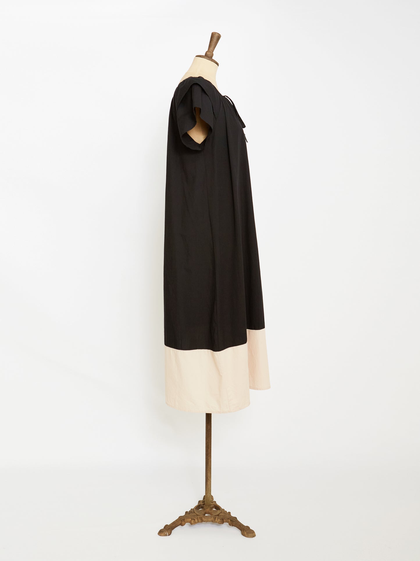 Sailor Collar Dress (Black)