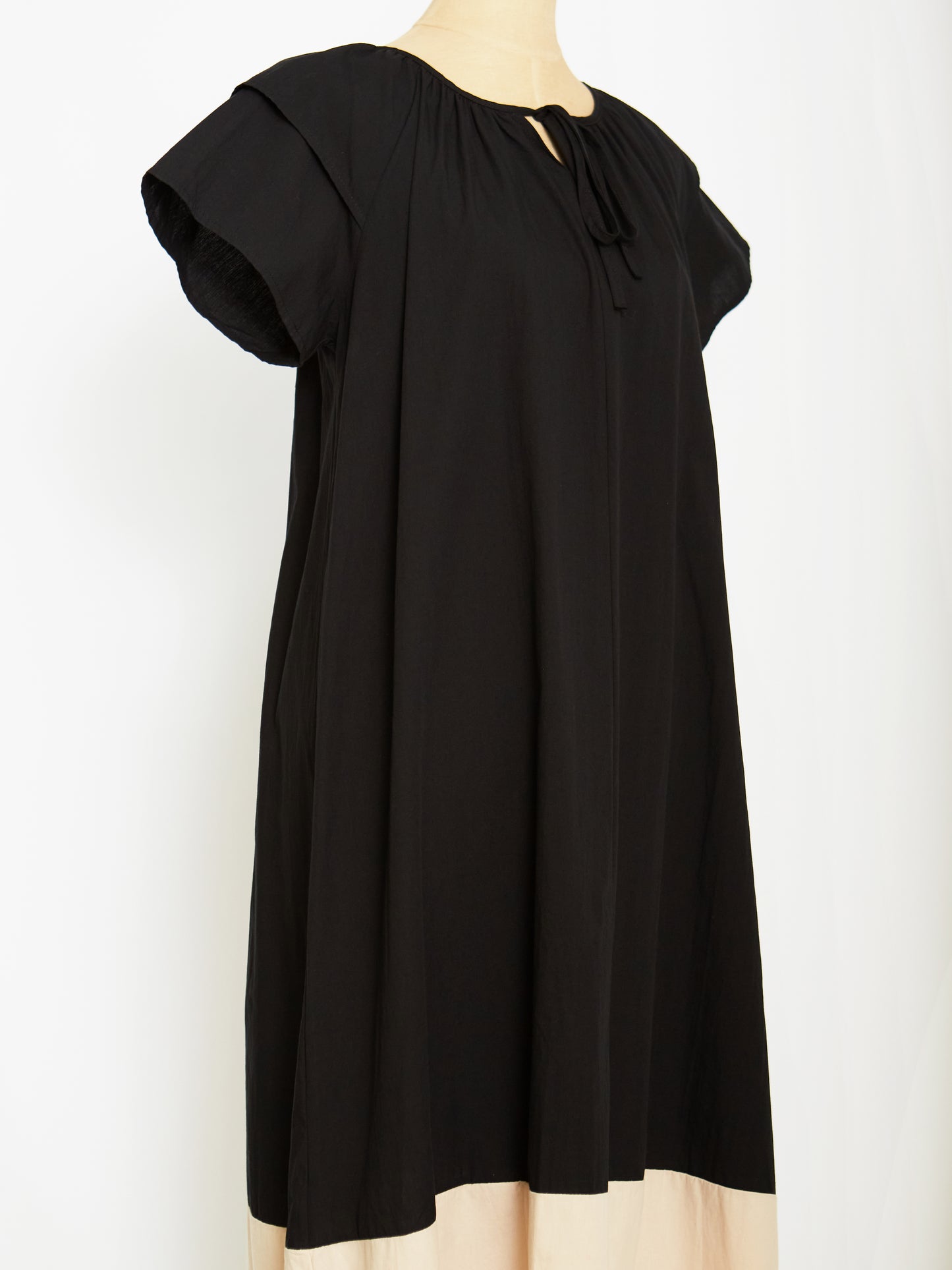 Sailor Collar Dress (Black)