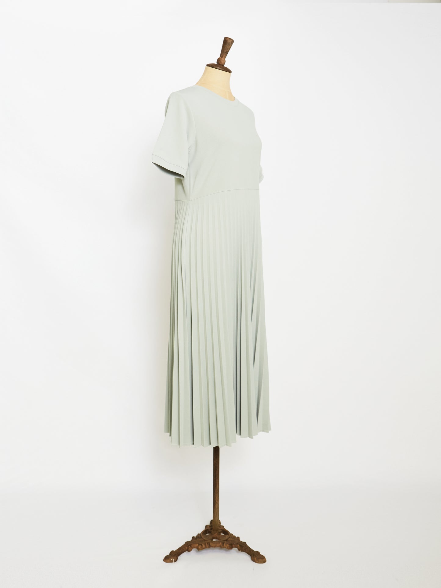 Span Long Dress (Mint)