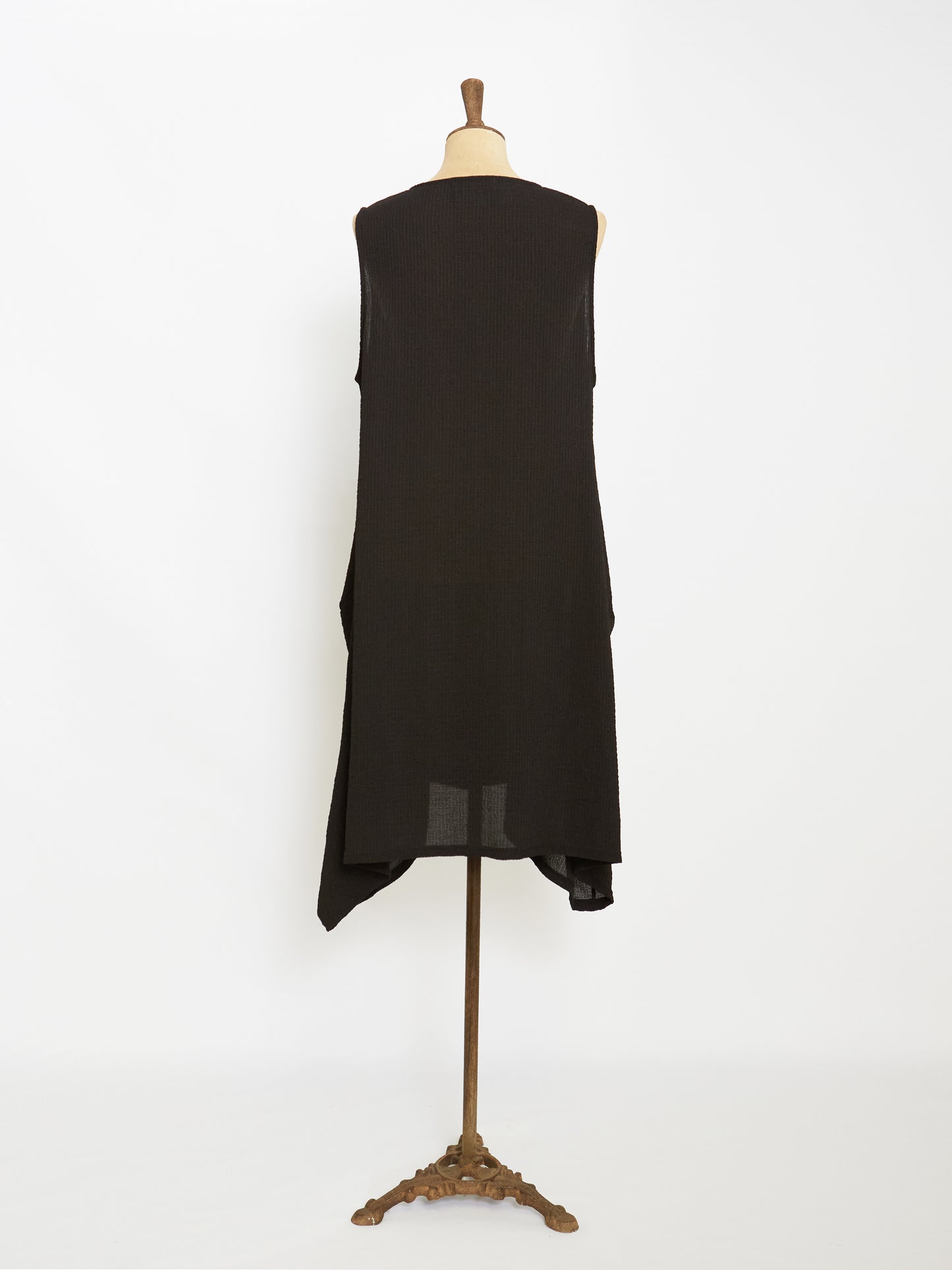 Avant-Garde Long Vest (Black)