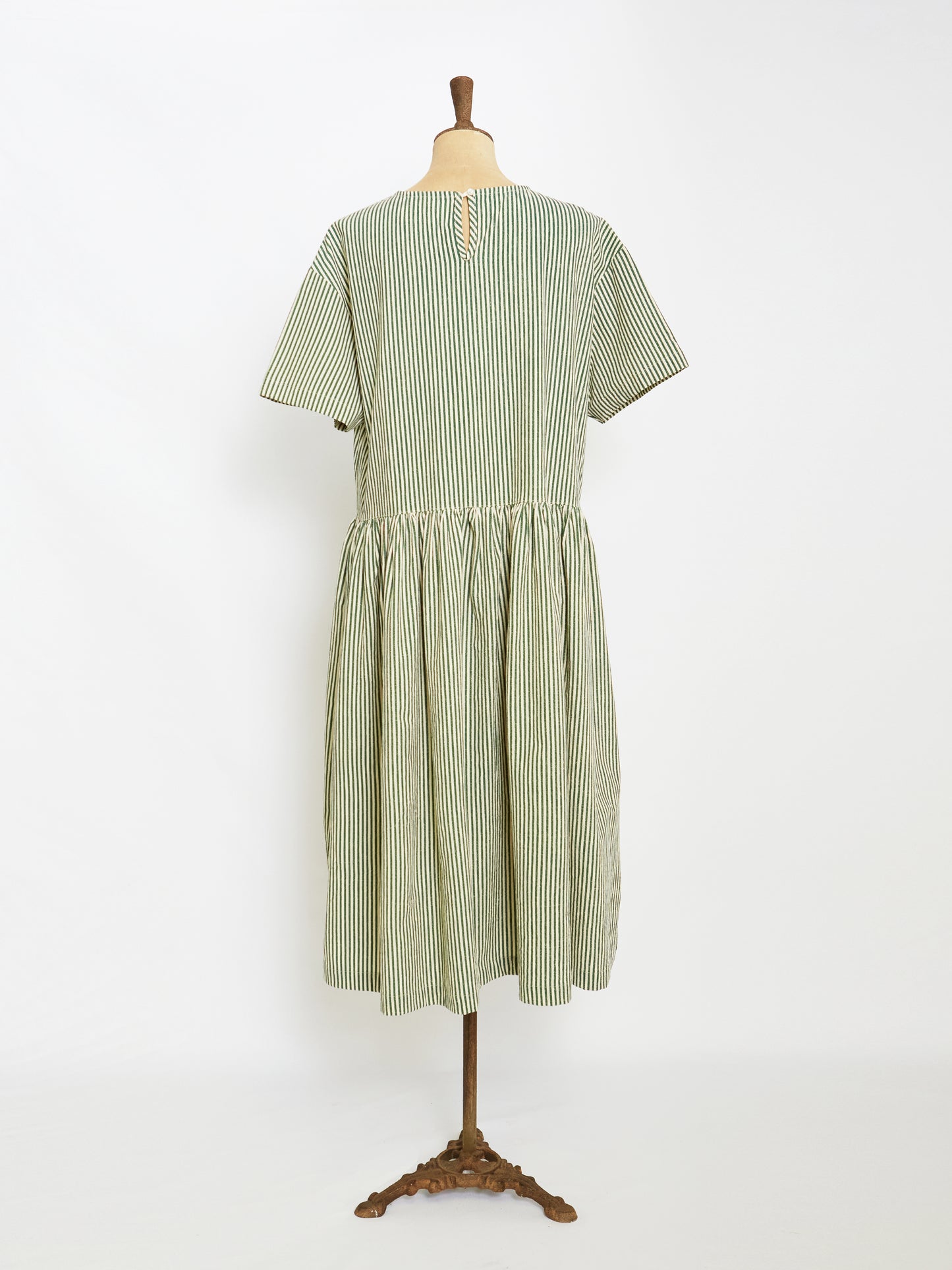 Striped Summer Dress (Green)