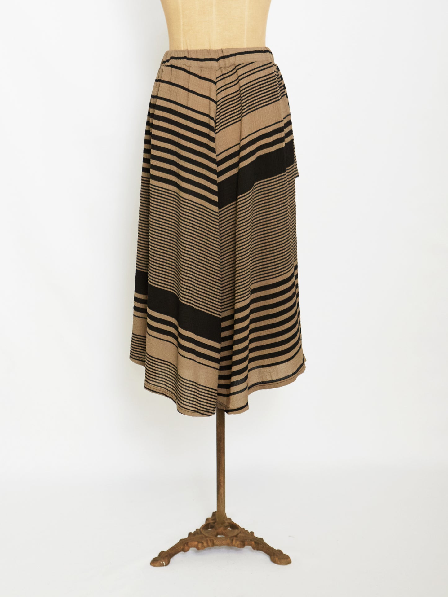 Stripe Poncho Style Pants