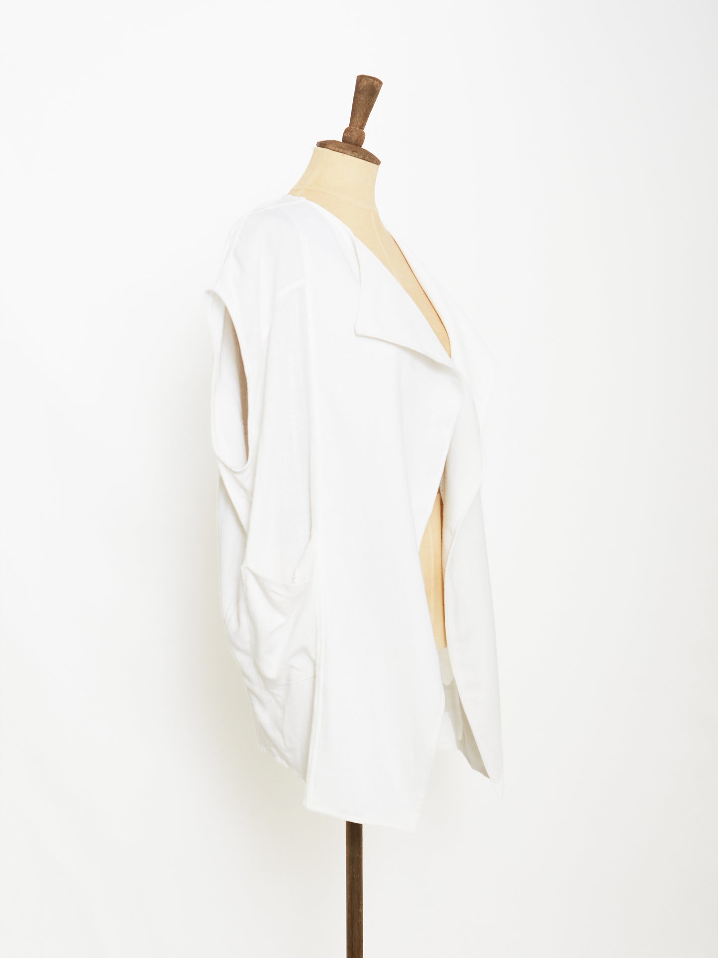 The Linen Vest (White)