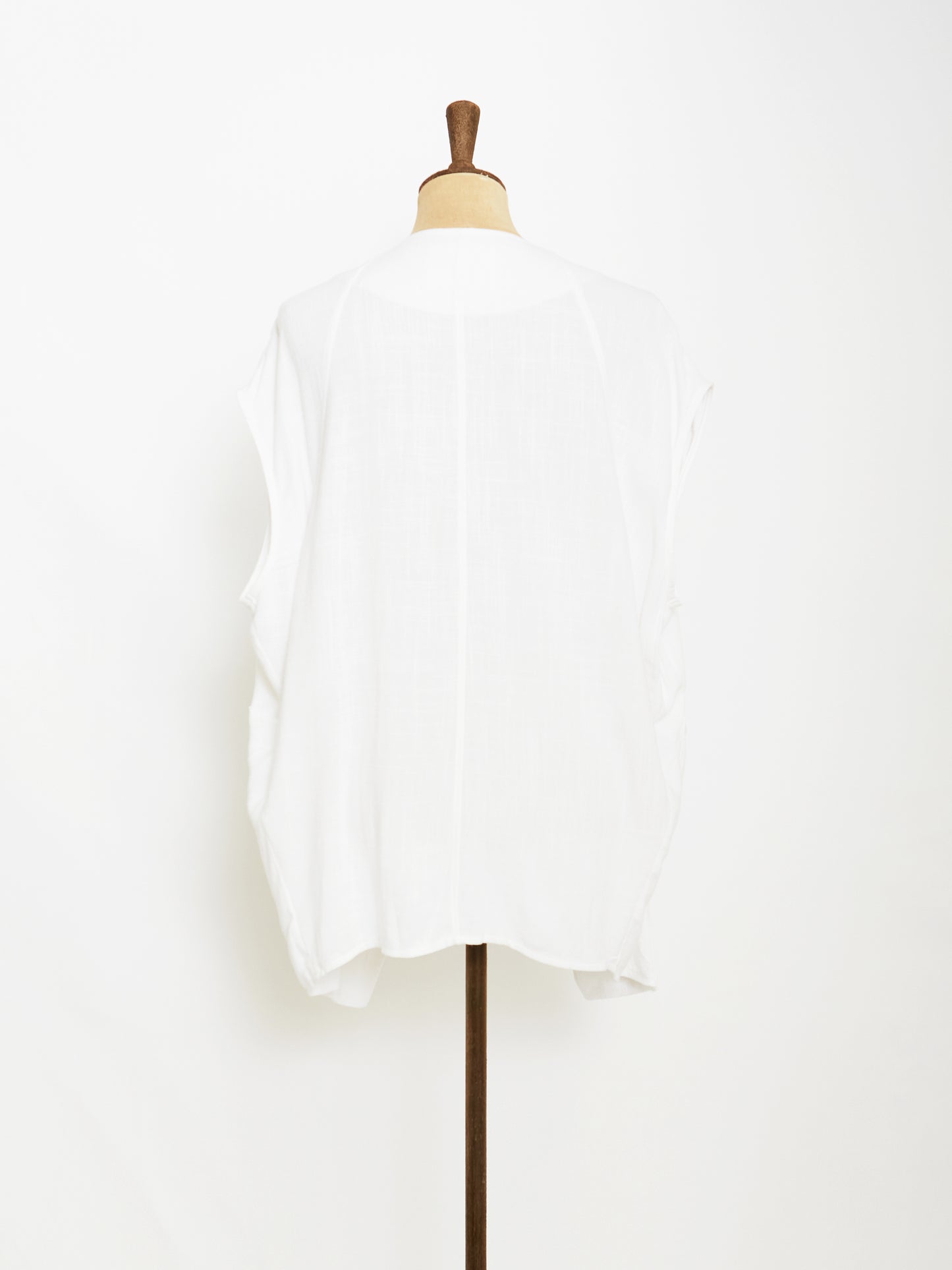 The Linen Vest (White)