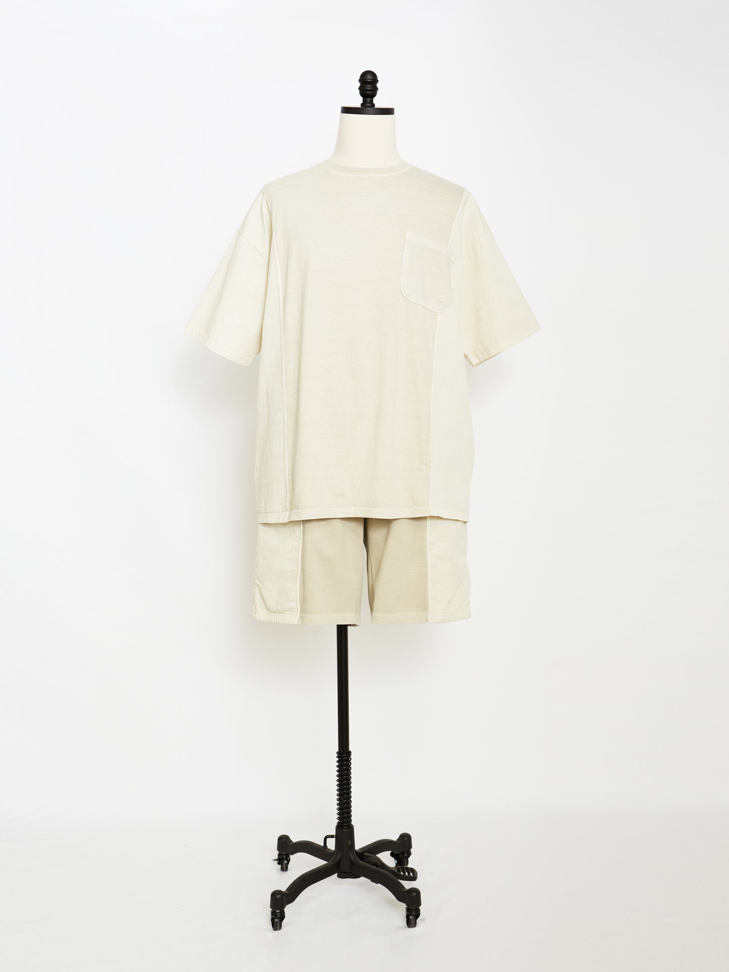 The Washed Set Pants (Beige)