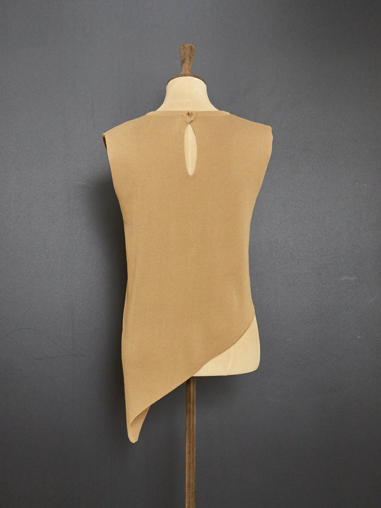 Unbalanced Viscose Top (Brown)