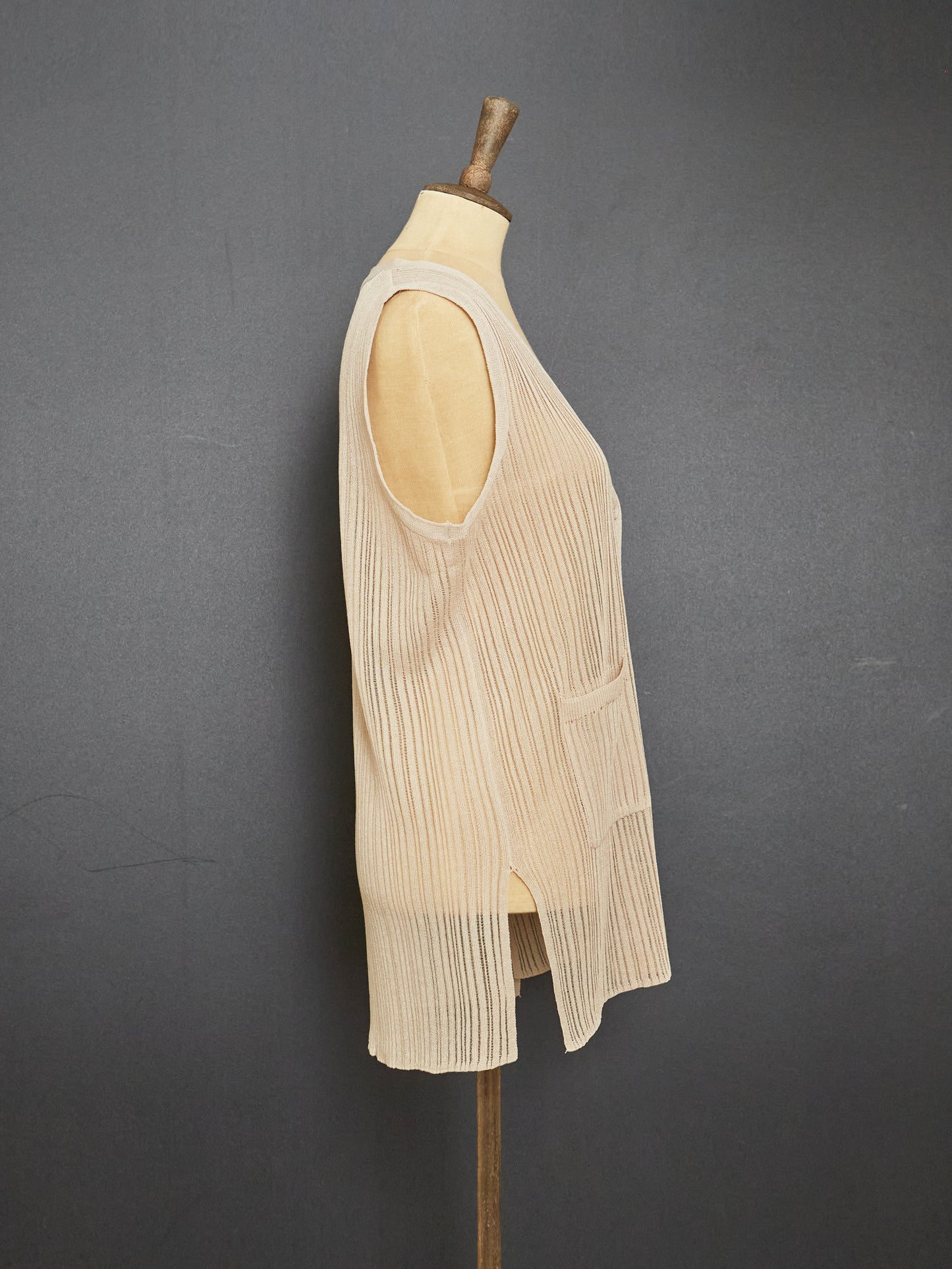 Summer Thin Vest (Beige)