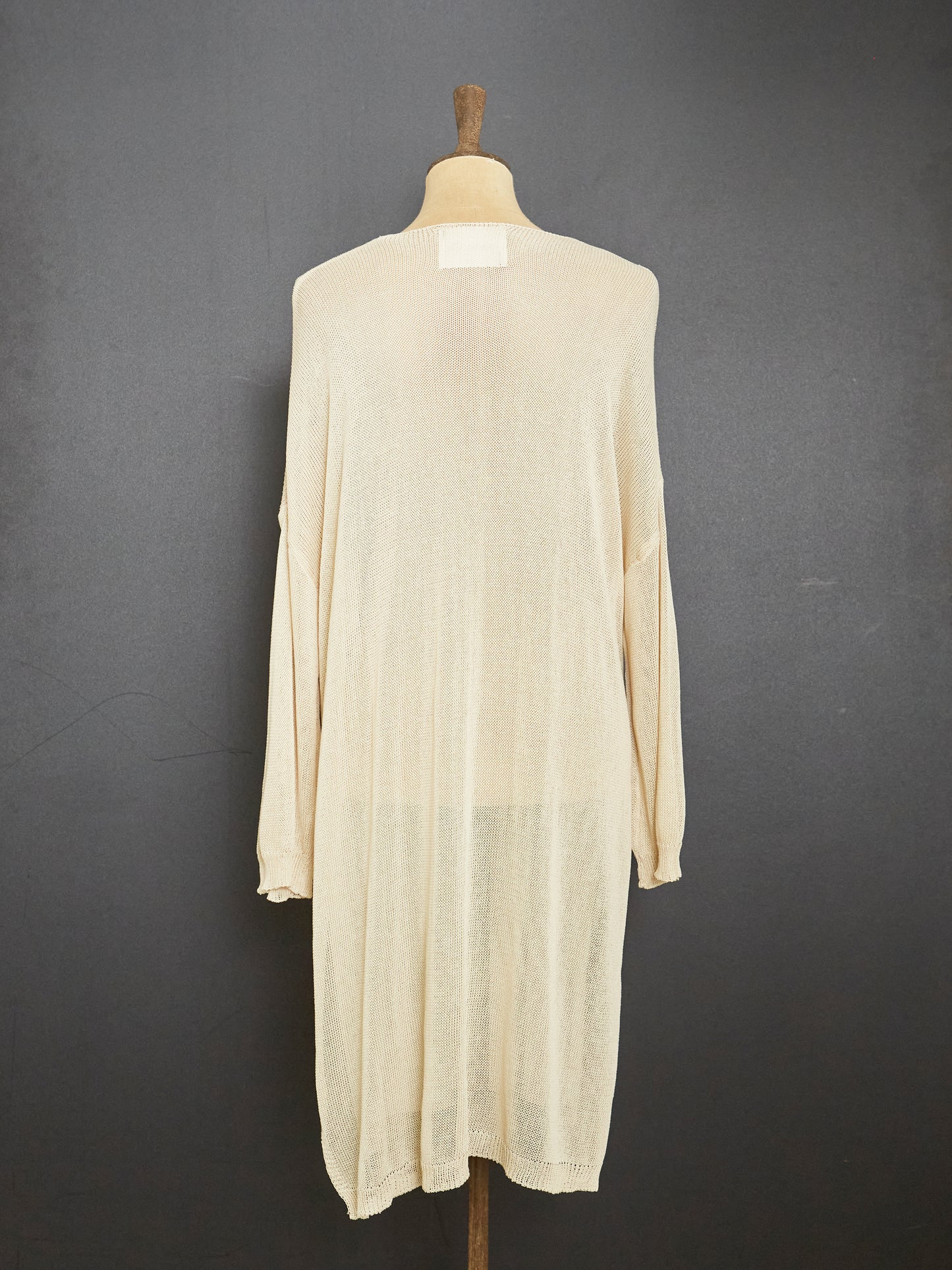 Long Knit Top (Ivory)