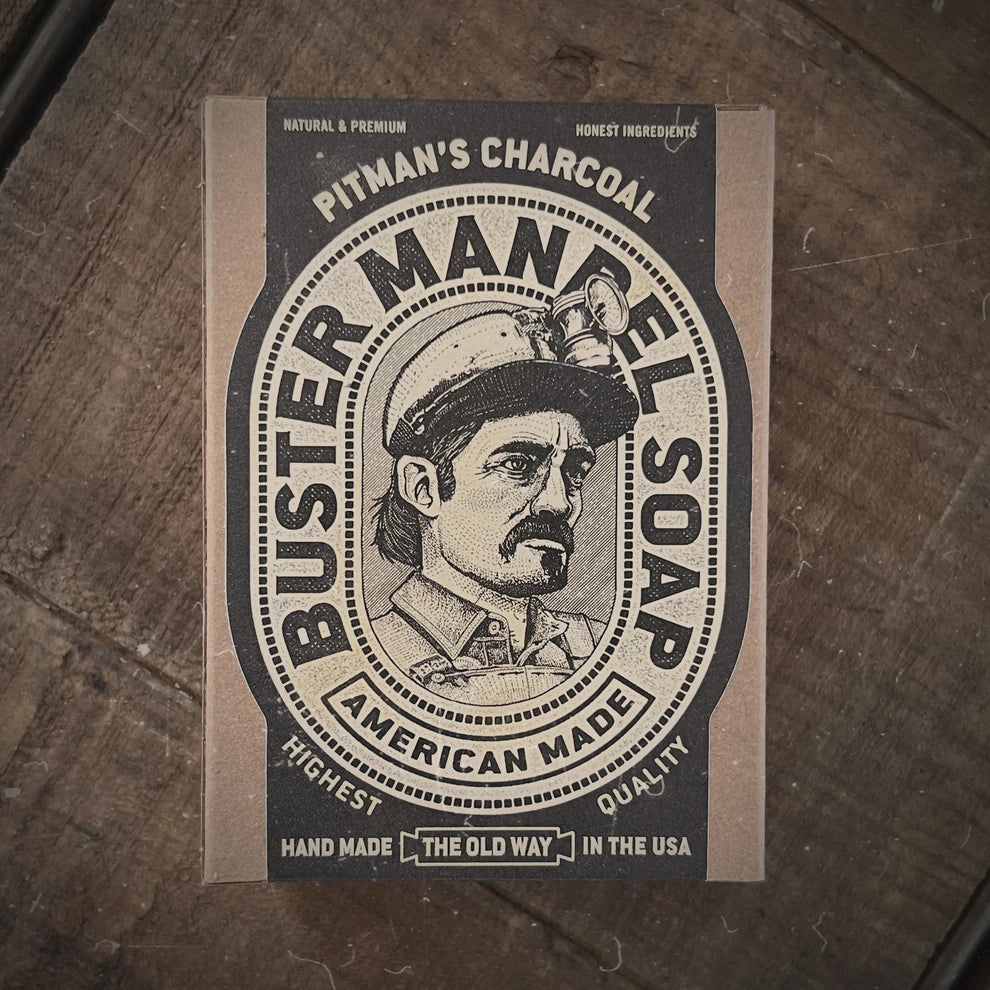 Buster Mandel Soap (Pitman's Charcoal) –