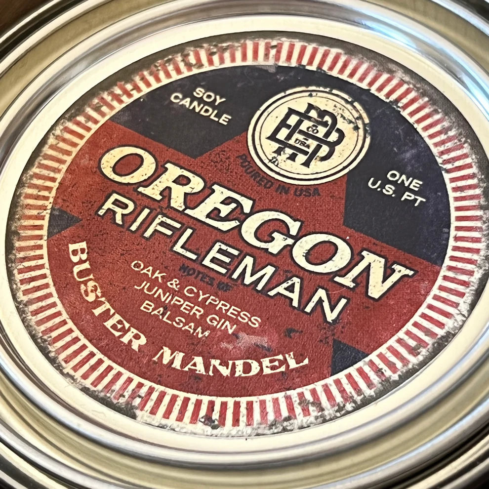 Buster Mandel Candle (Oregon Rifleman)
