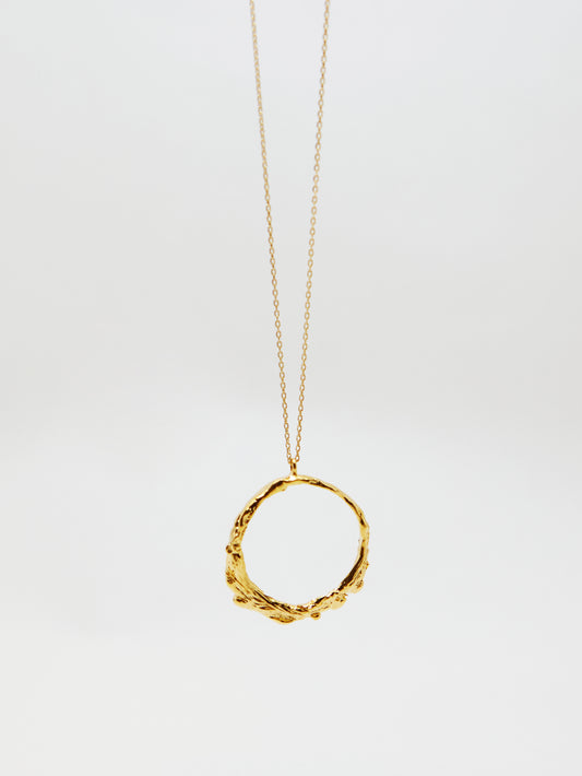 Circle Ring Necklace